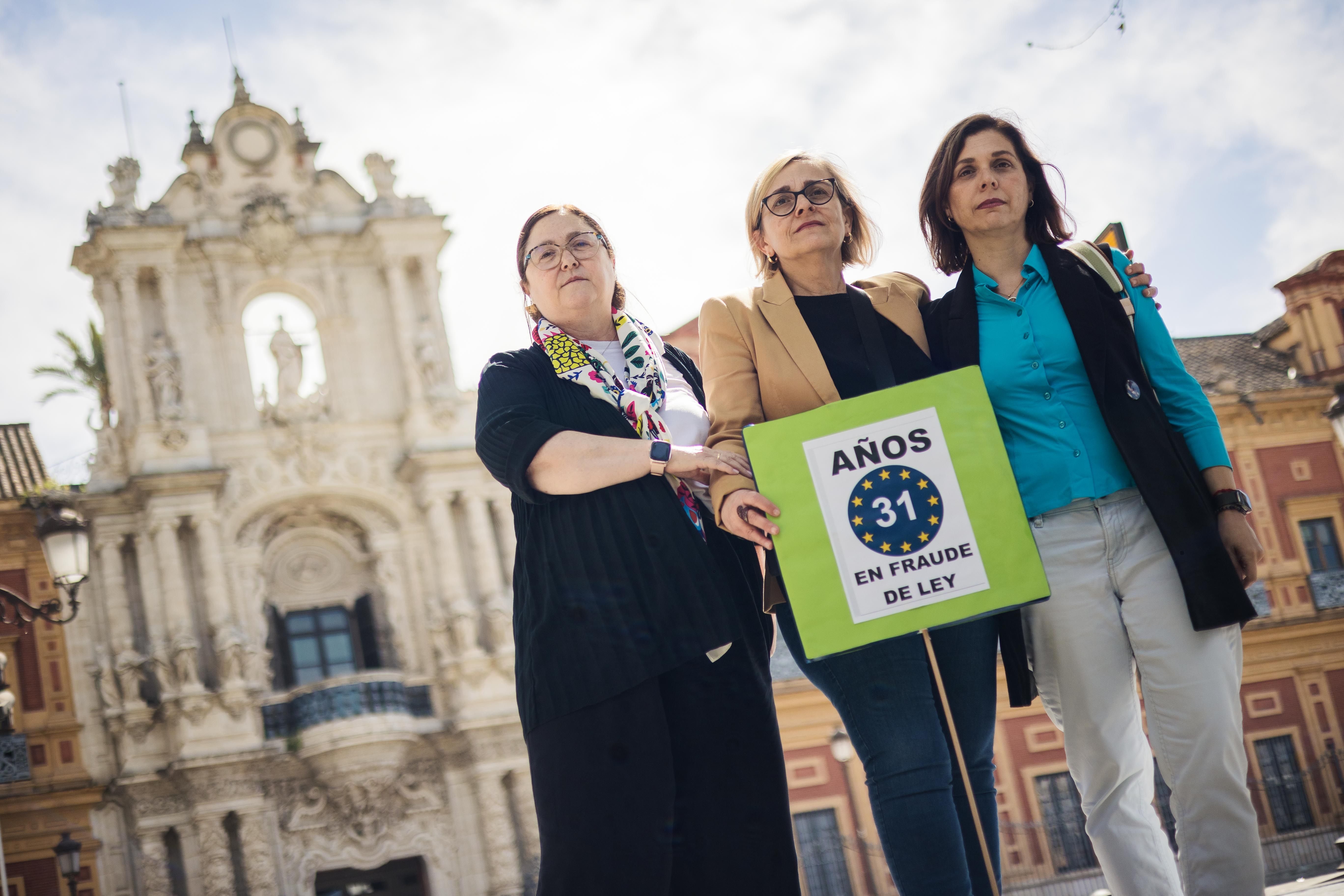 Tres interinas de la Junta denuncian la situación a lavozdelsur.es.