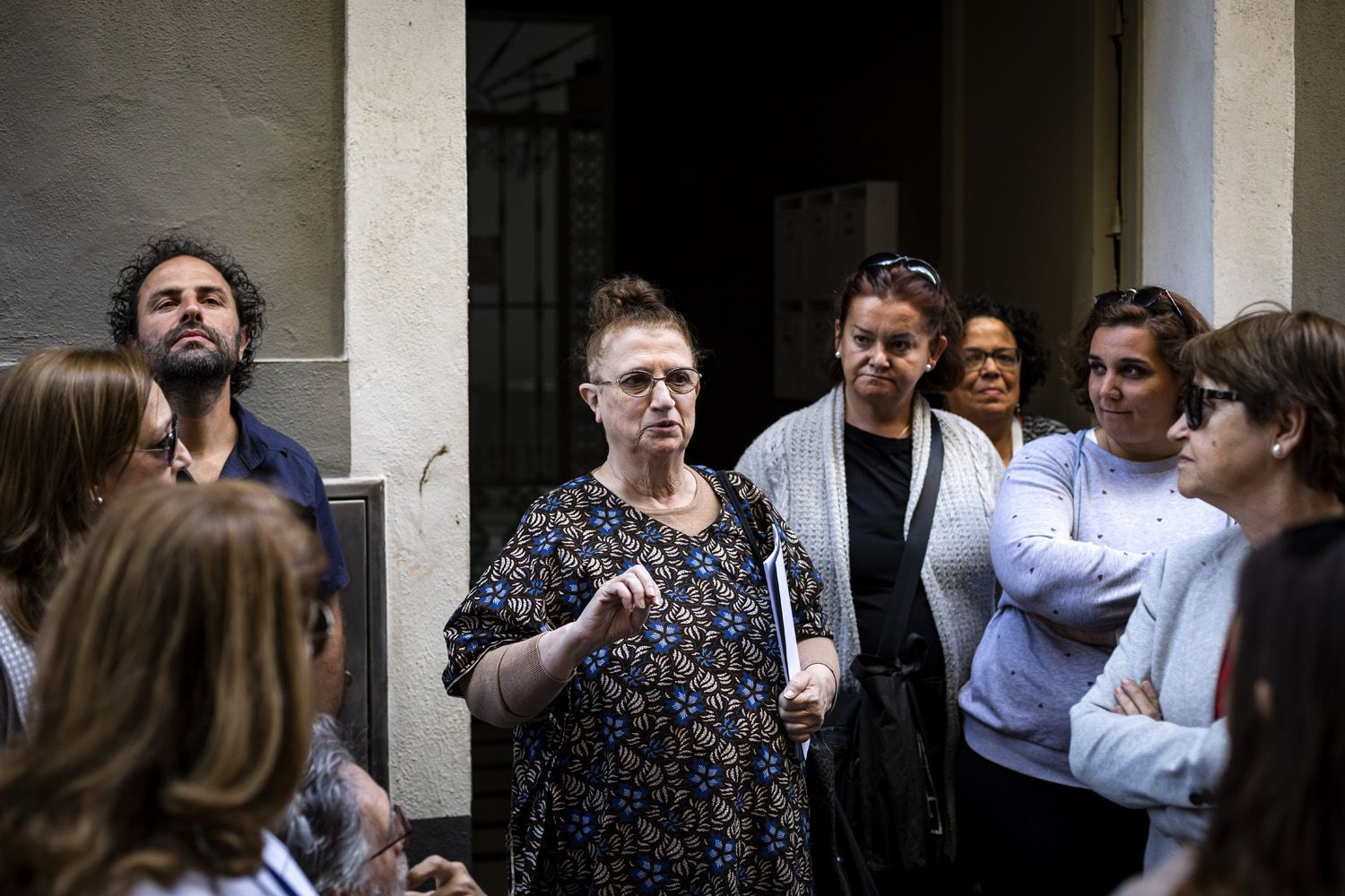 La ruta por Cádiz ha tenido lugar en el marco de las actividades culturales del IX Congreso Internacional de la Lengua de Cádiz.