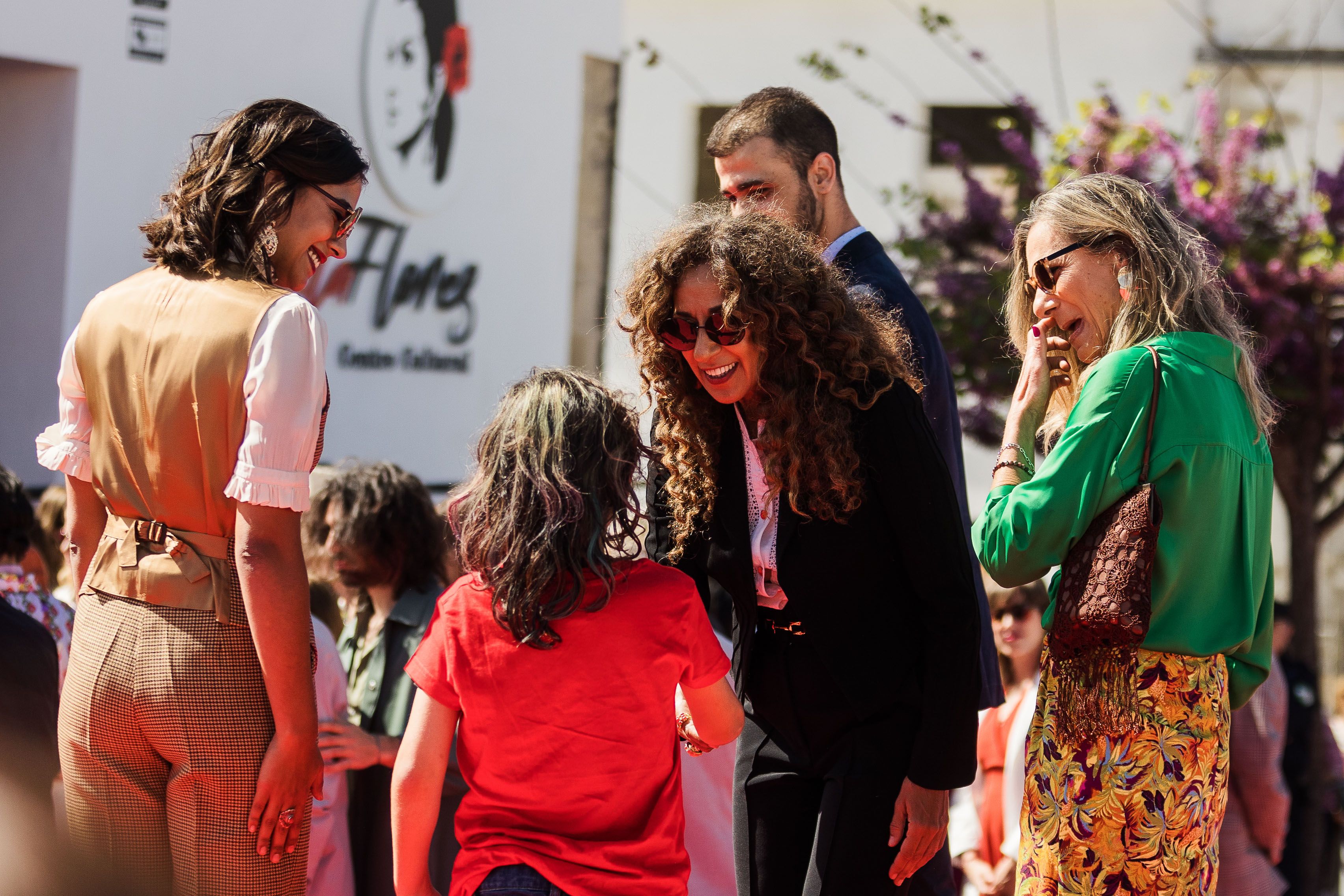 Rosario Flores y su familia, en la inauguración del Museo de Lola Flores en Jerez, en una imagen de archivo.