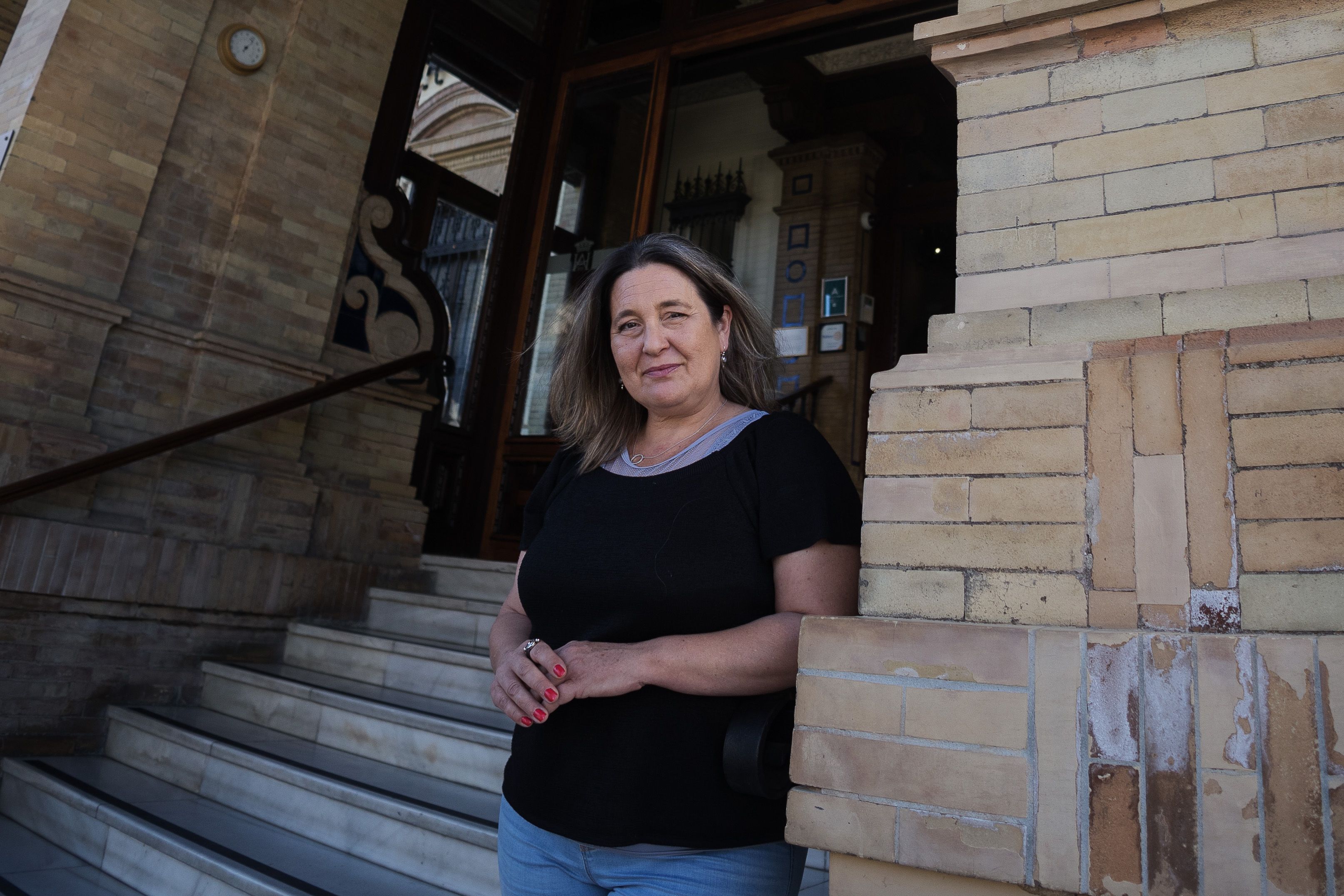 Esther Salinas, camarera de pisos desde hace 20 años.