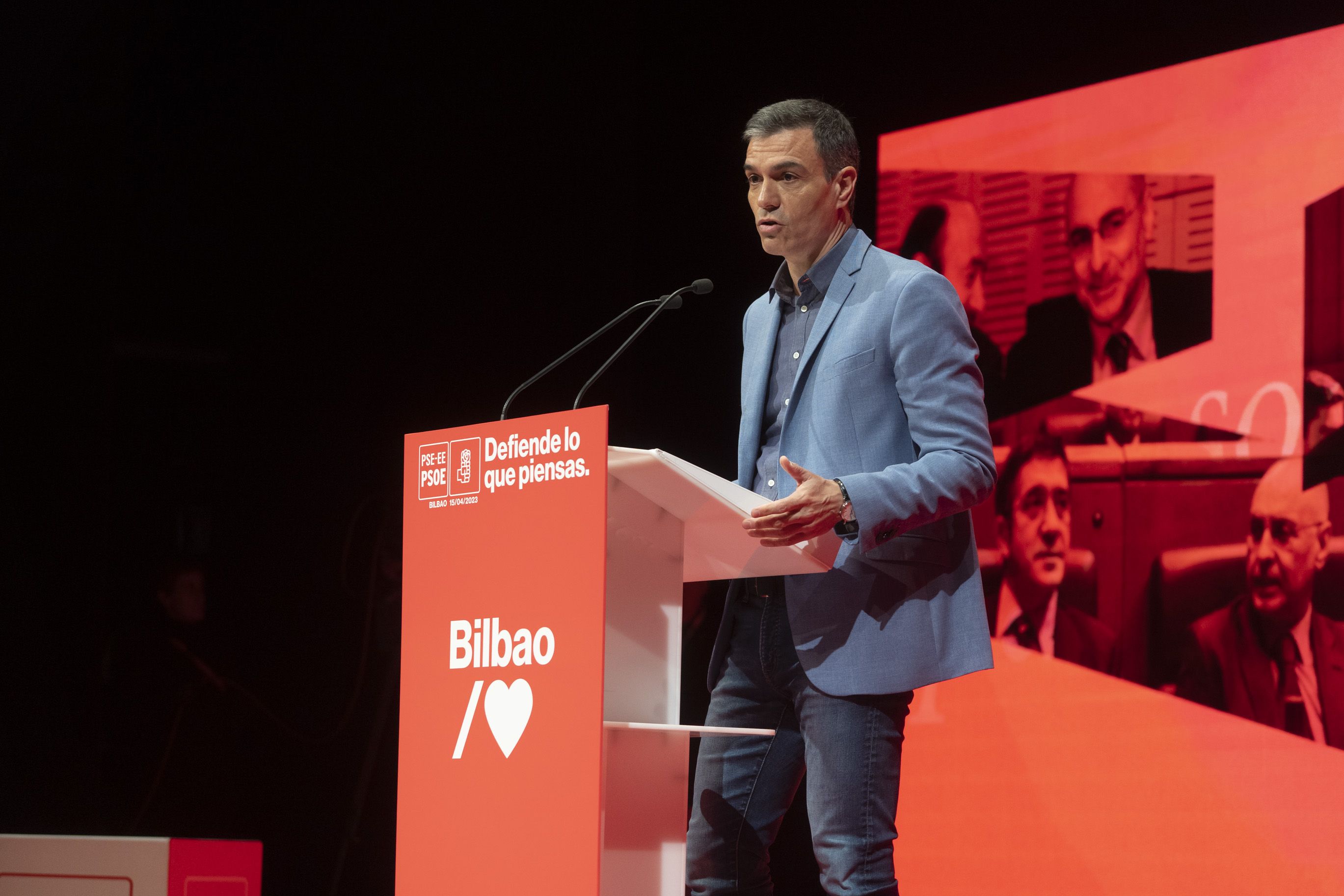 Sánchez durante el fin de semana. Sánchez durante el fin de semana.