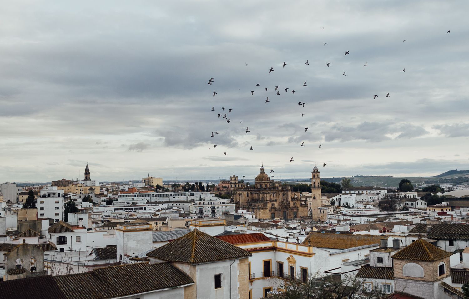 Hipotecas. Una imagen de viviendas en el centro de Jerez.