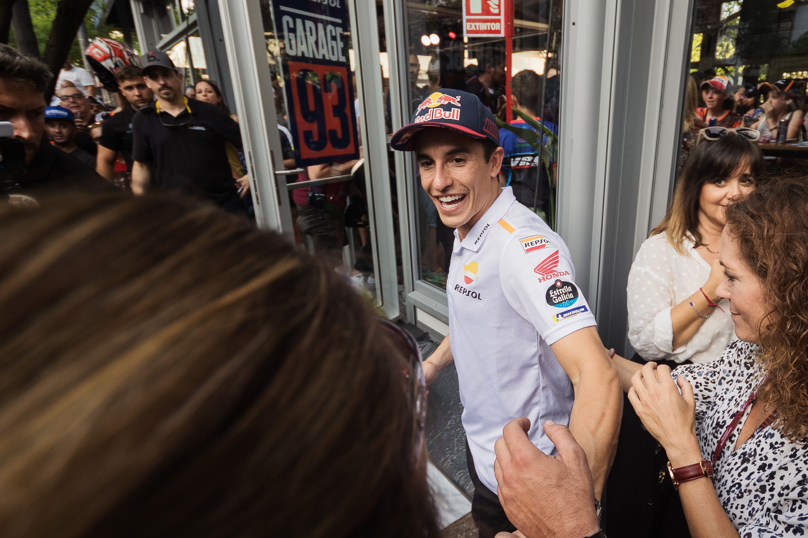 Inauguración de Garage 93 de Marc Márquez 25