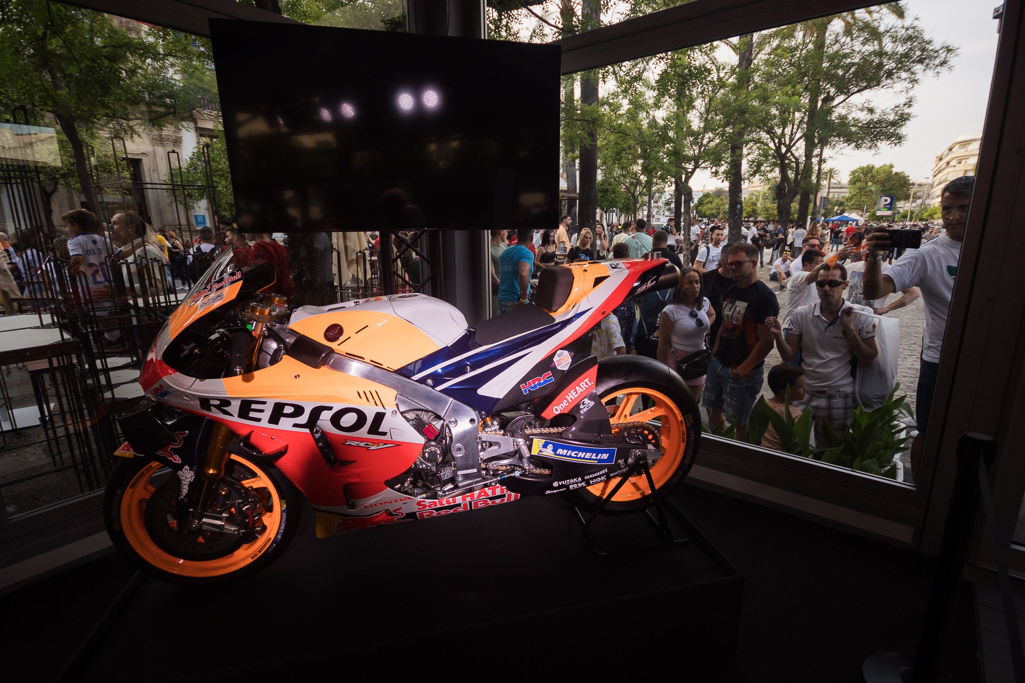 Inauguración de Garage93 de Marc Márquez