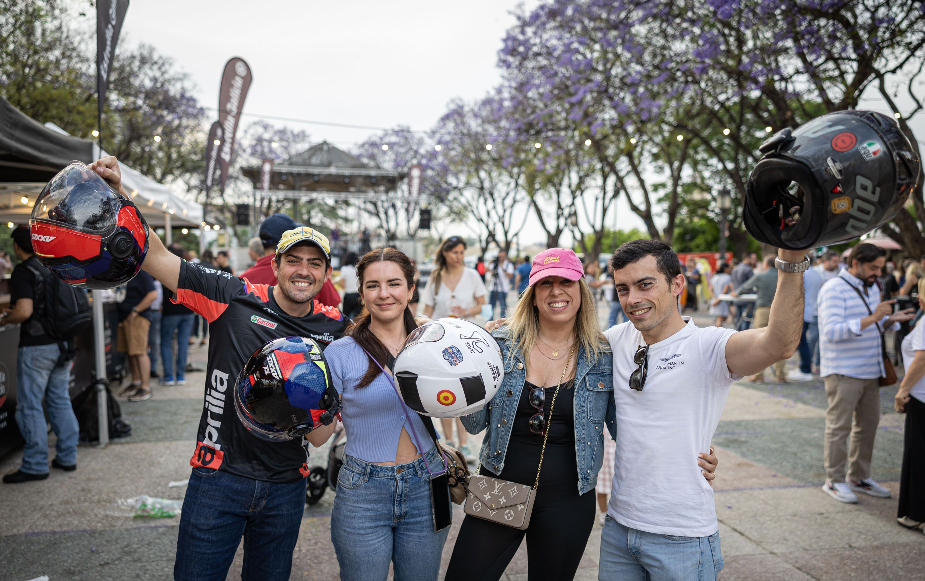 Ambiente motero en Jerez en una edición pasada. 