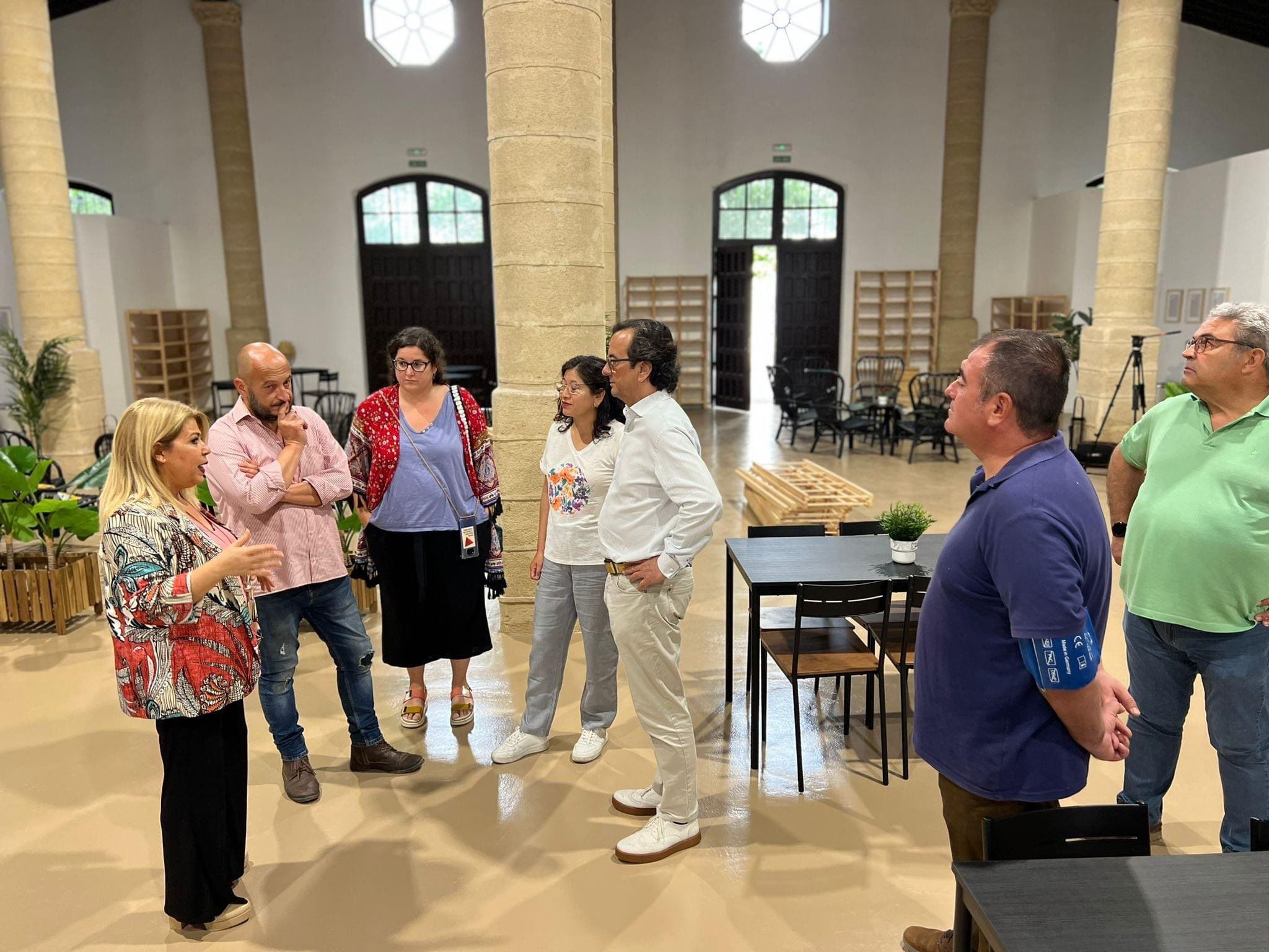 Aterrizaje de emergencia para reabrir el Callejón de los Bolos: pena, penita, pena. Visita a las obras de rehabilitación ya finalizadas.