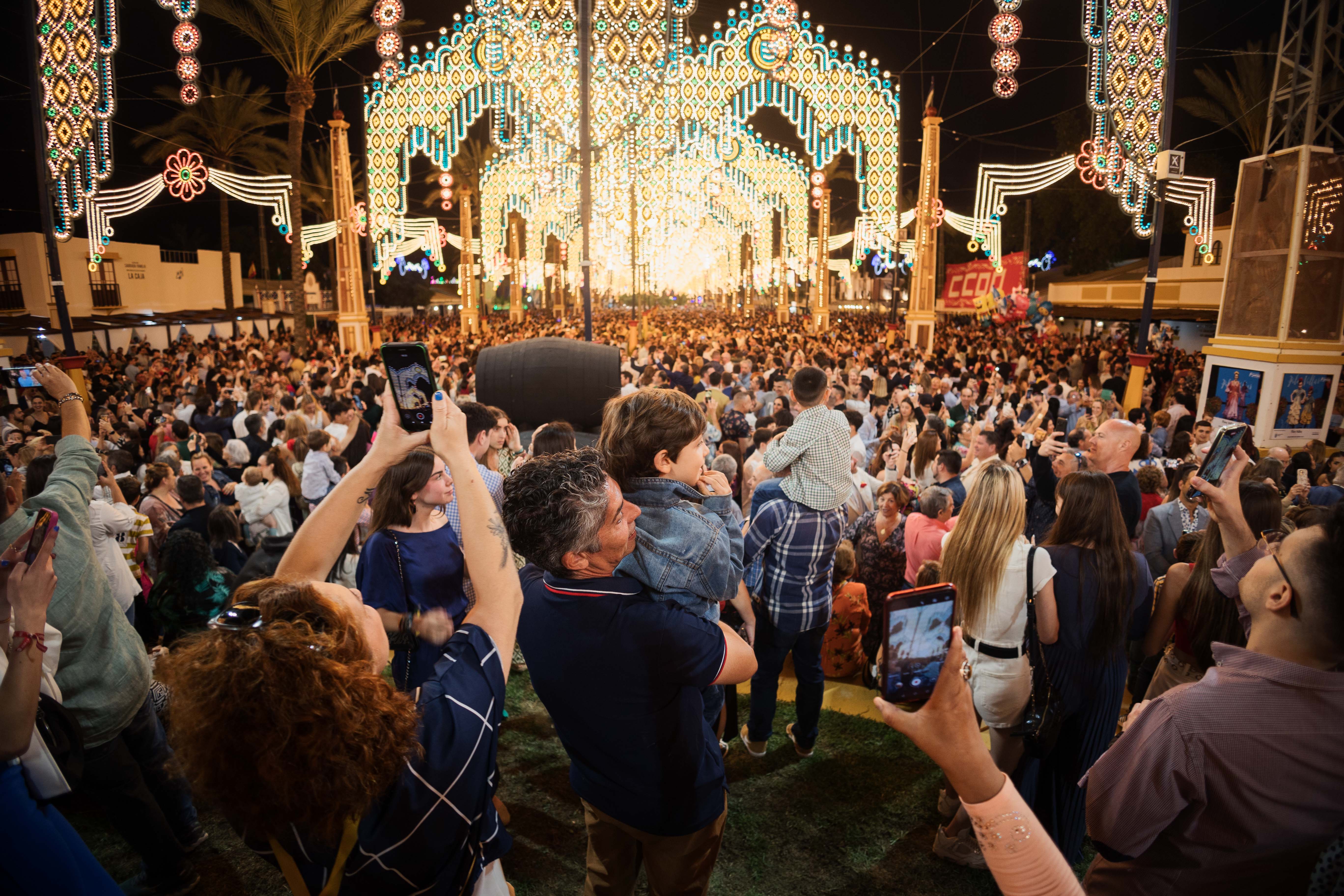 Alumbrado de la Feria de Jerez 2023