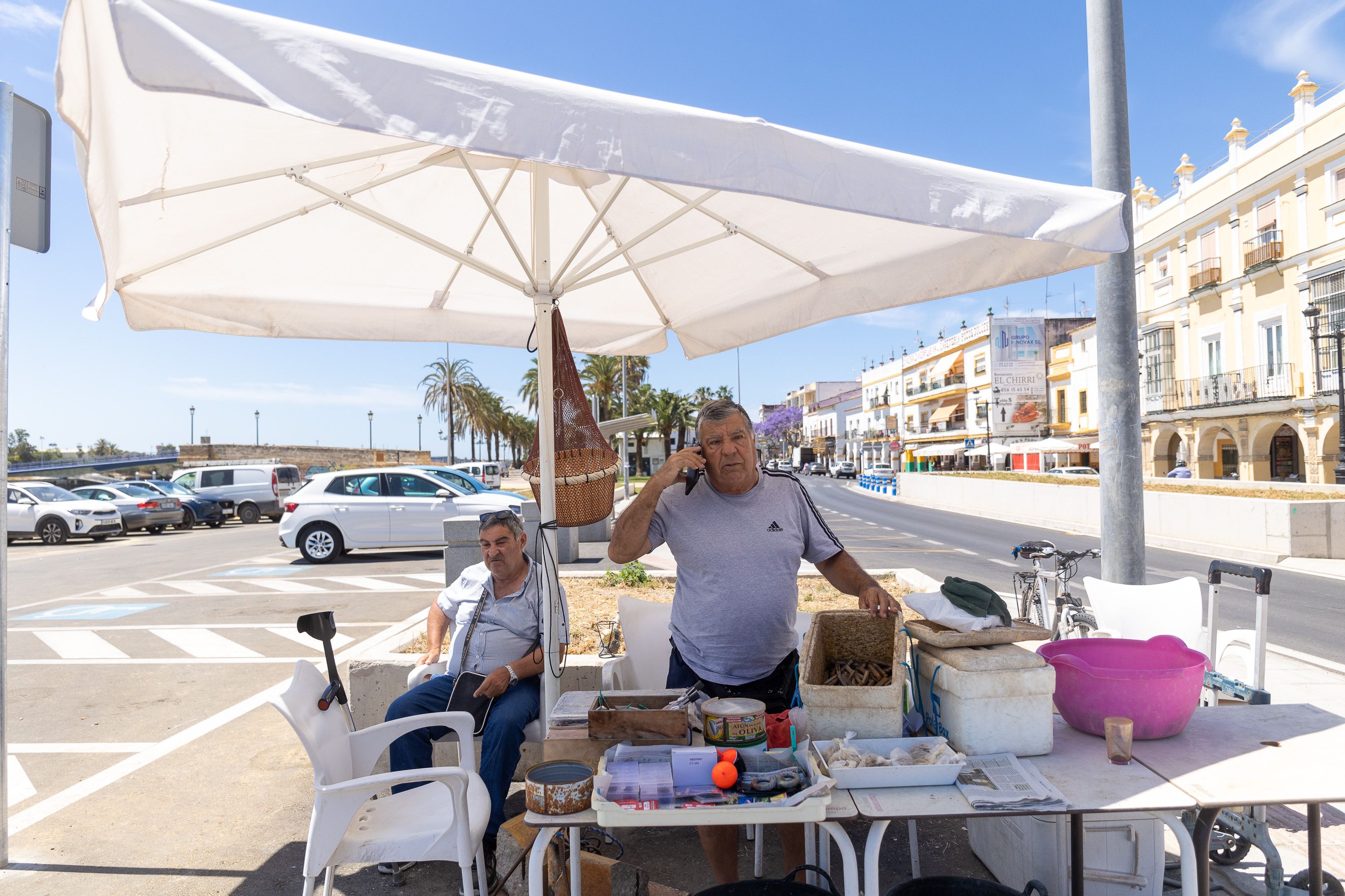 Puesto en Pozos Dulces, en la entrada de la ciudad. 