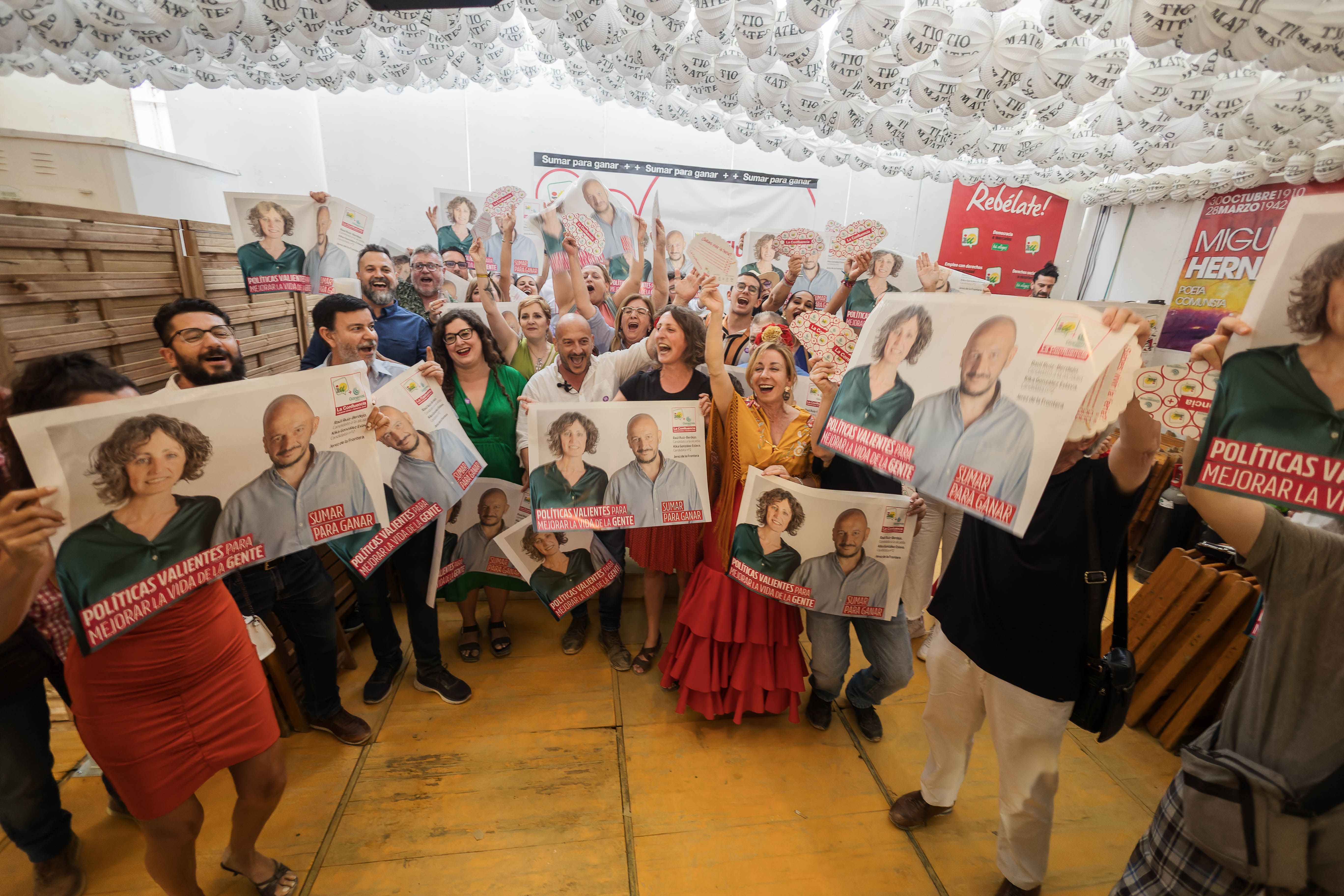 La puesta en marcha de la campaña de La Confluencia.