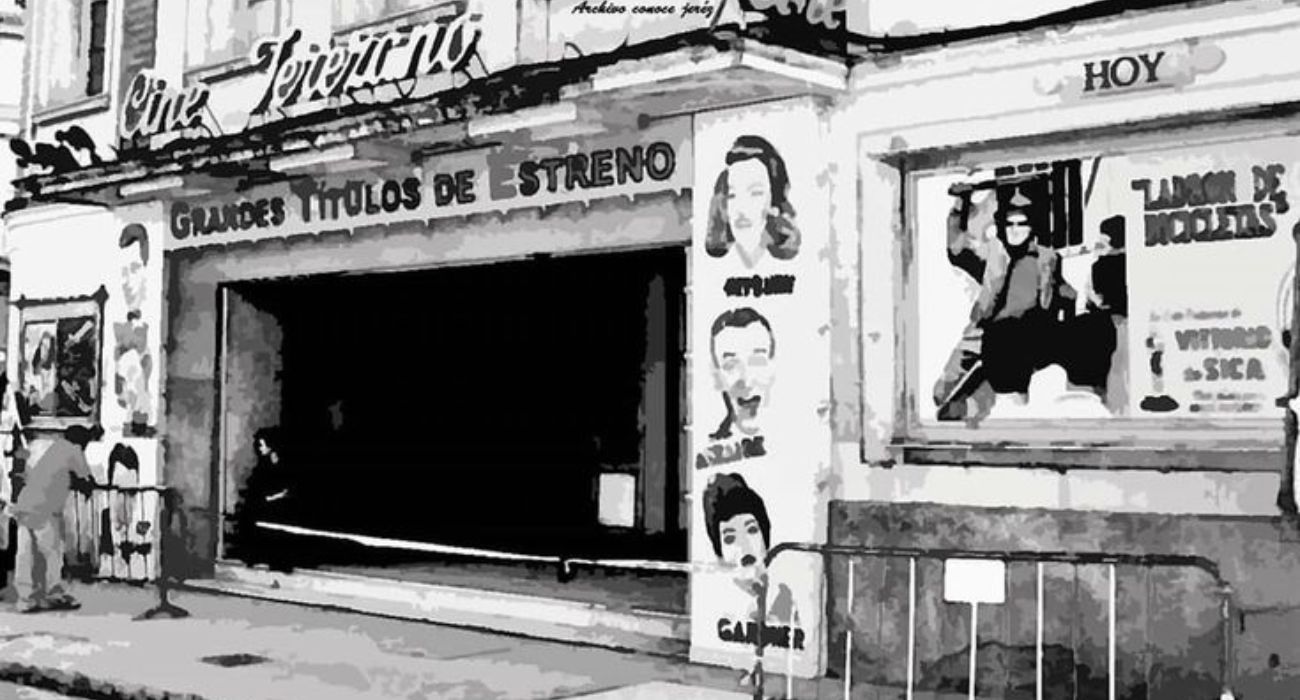 Una ilustración del Cine Jerezano.