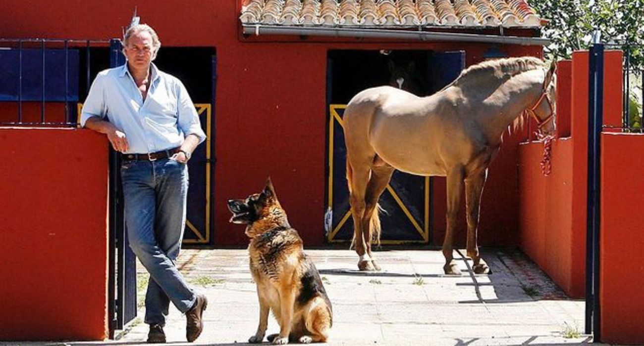 Bertín Osborne, en su finca de Alcalá de Guadaíra. Bertín Osborne, en su finca de Alcalá de Guadaíra.