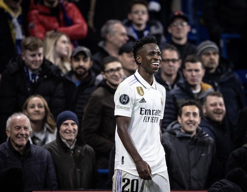 Vinicius en una foto de sus redes.