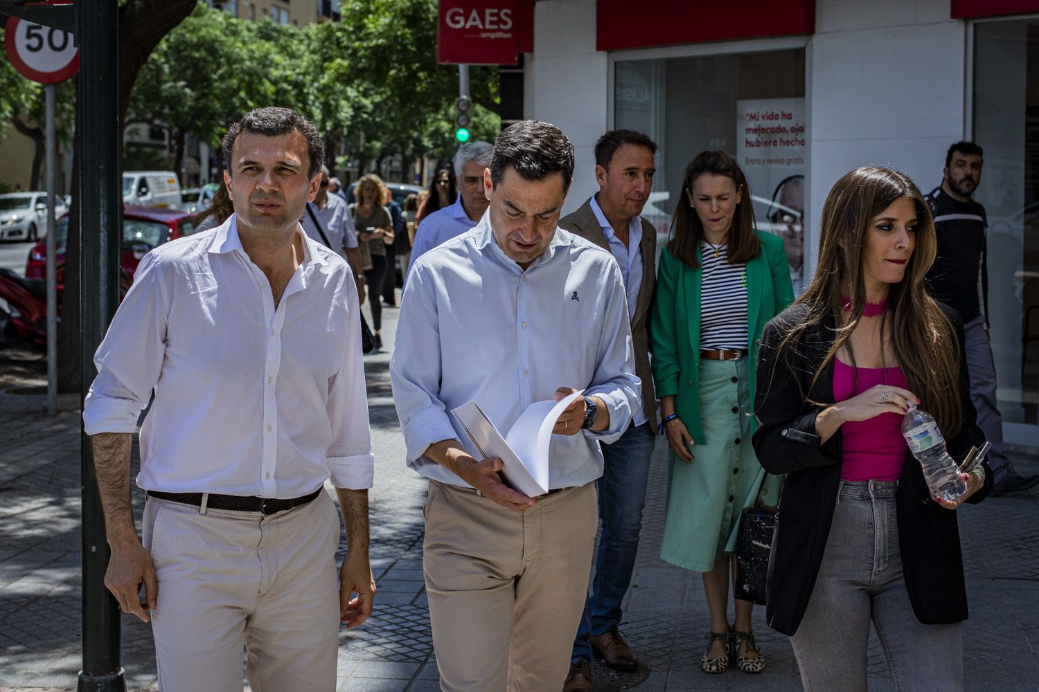JUANMA MORENO BRUNO GARCIA CADIZ CAMPAÑA 28M  001