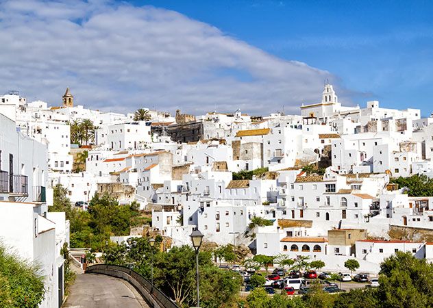 Vista general de Vejer de la Frontera (Lonely Planet).