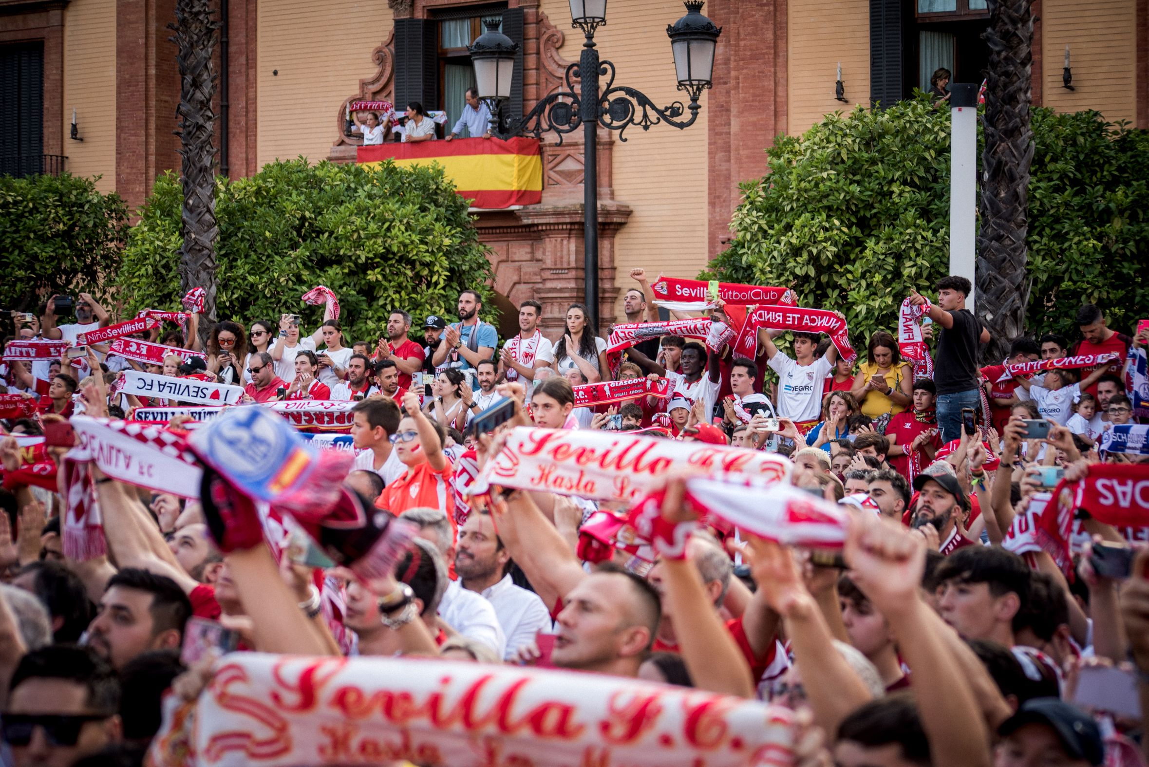 Una afición unida por un equipo. 