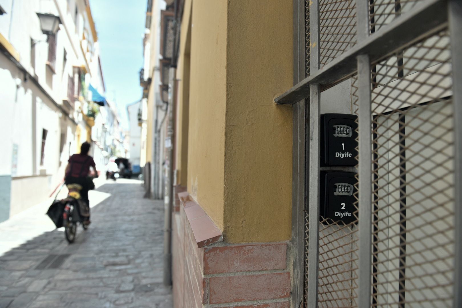 Uno de los pisos turísticos que se pueden ver en Sevilla.