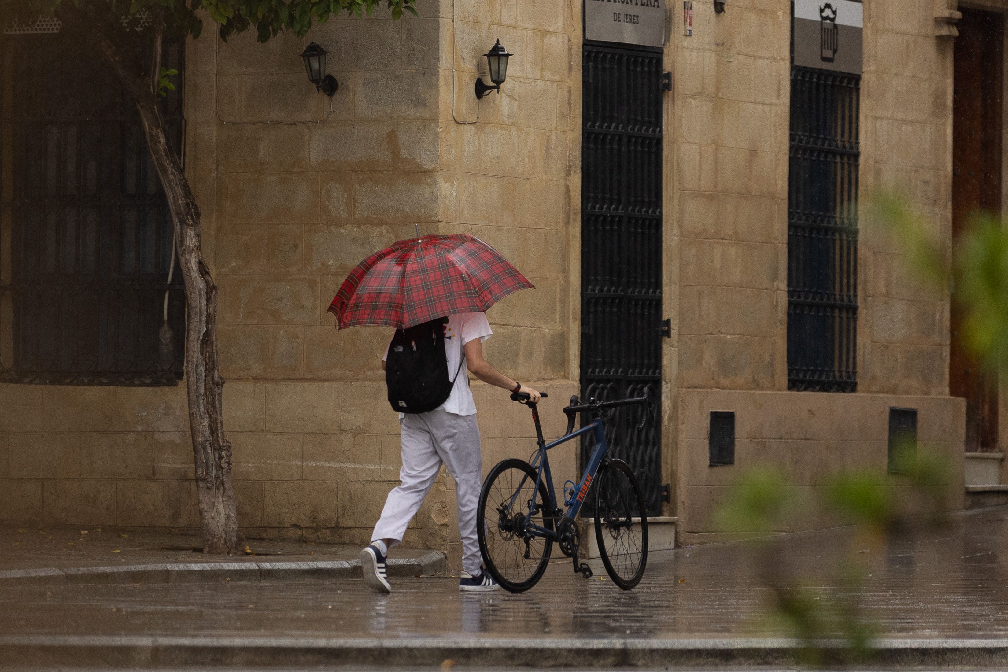 Lluvia en Jerez, Andalucía. Lluvia en Jerez, Andalucía.
