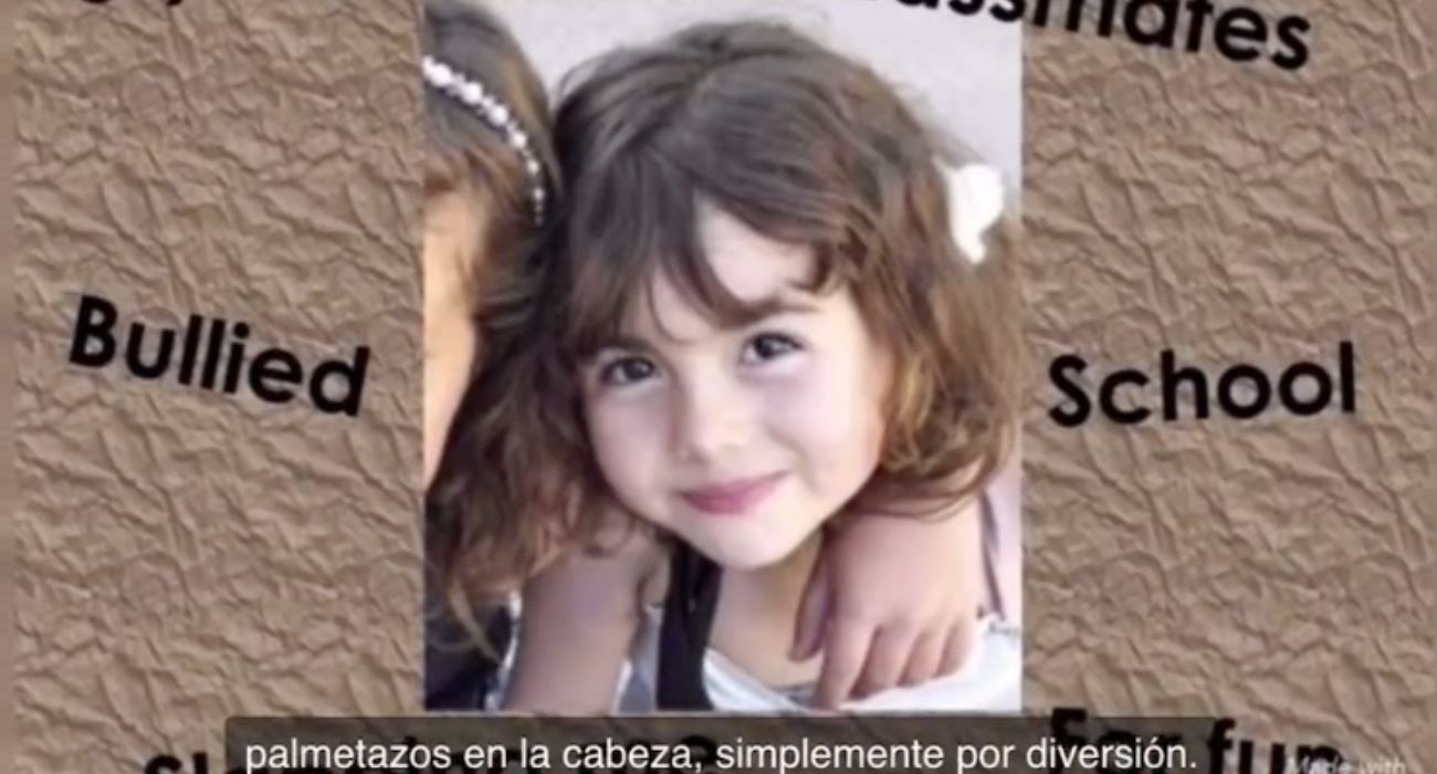 Una imagen de Kira, que empezó a sufrir acoso escolar con tan solo cinco años.