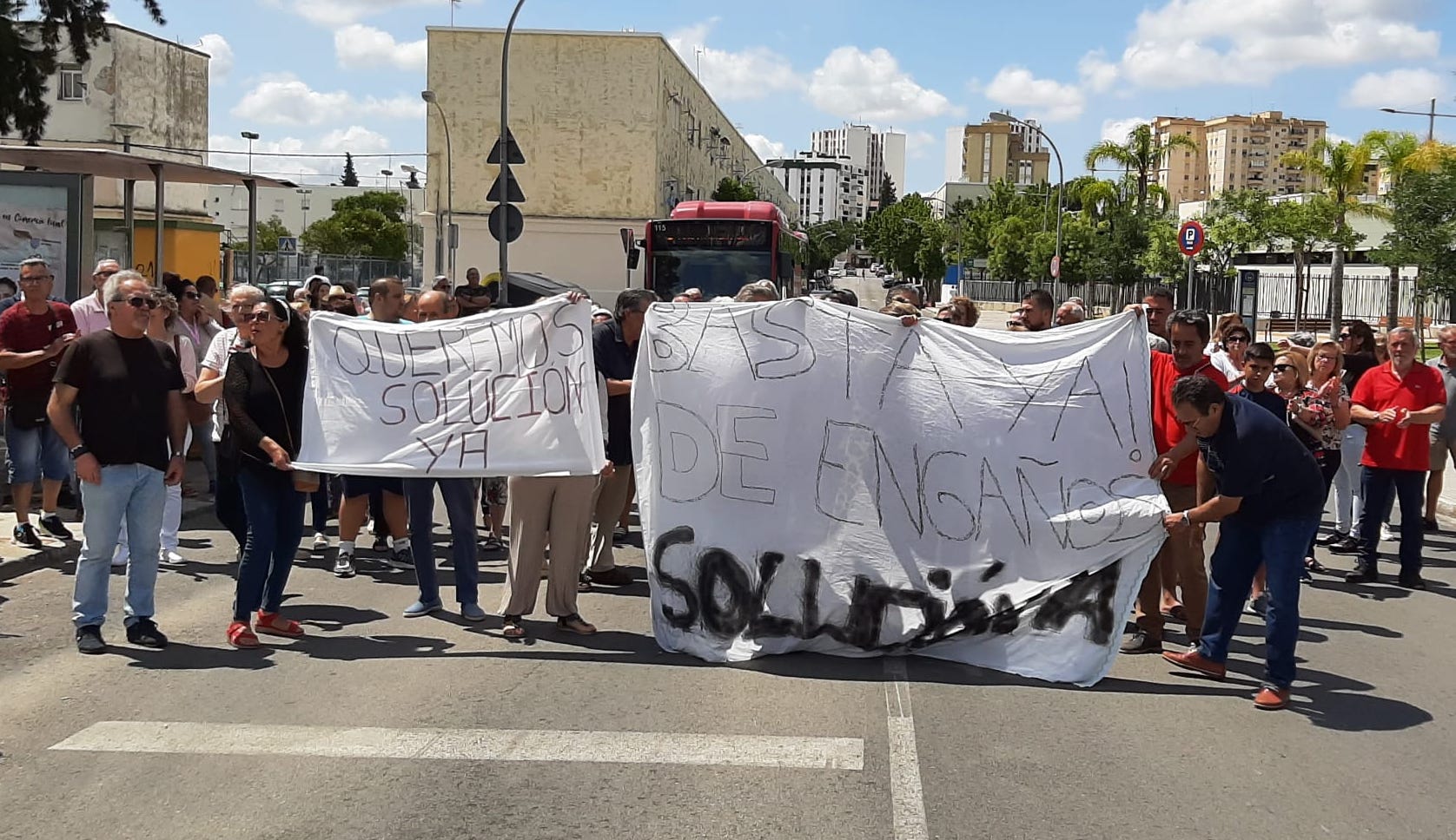 Los vecinos de La Asunción piden soluciones.