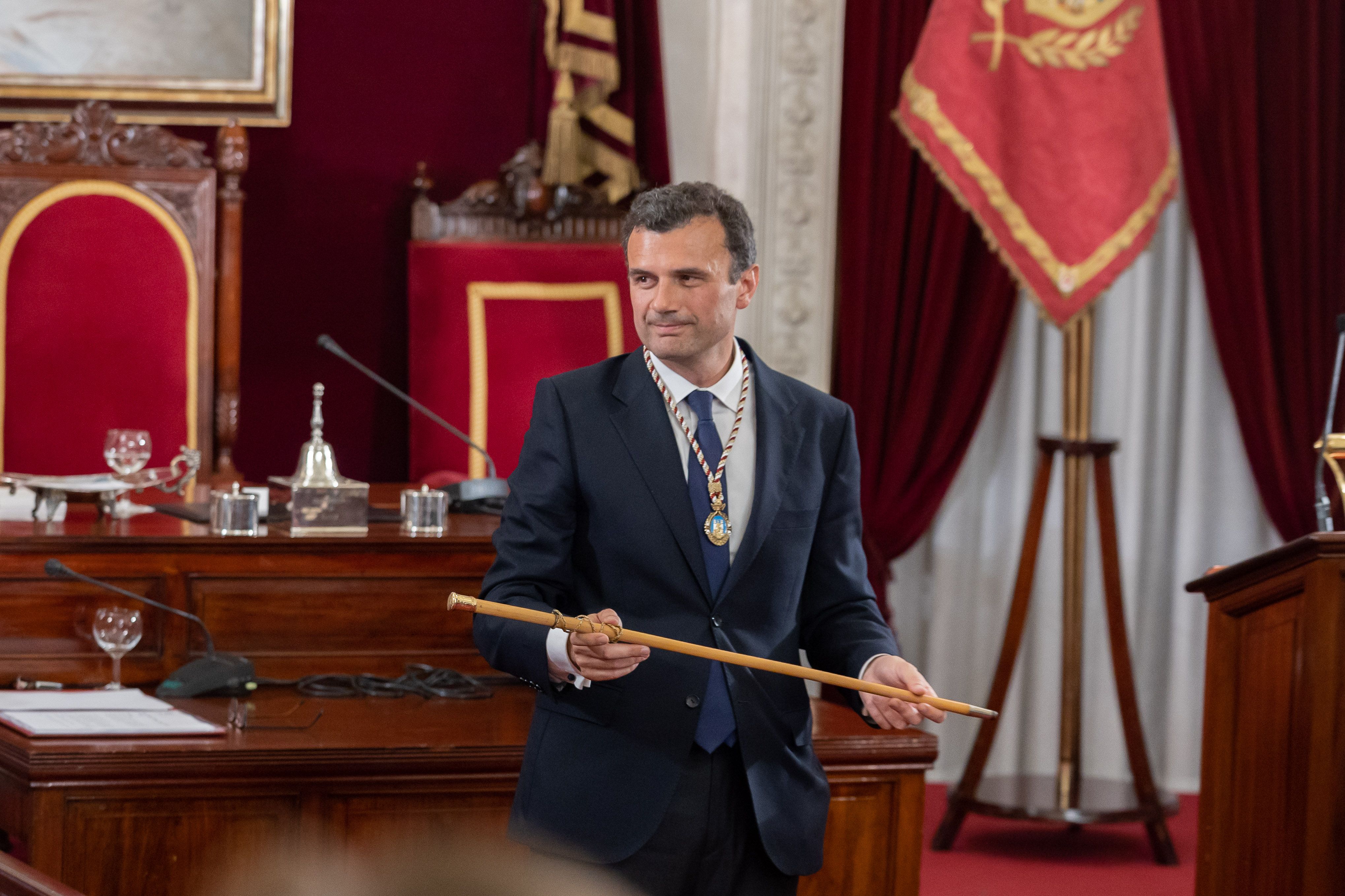Pleno de investidura de Bruno García