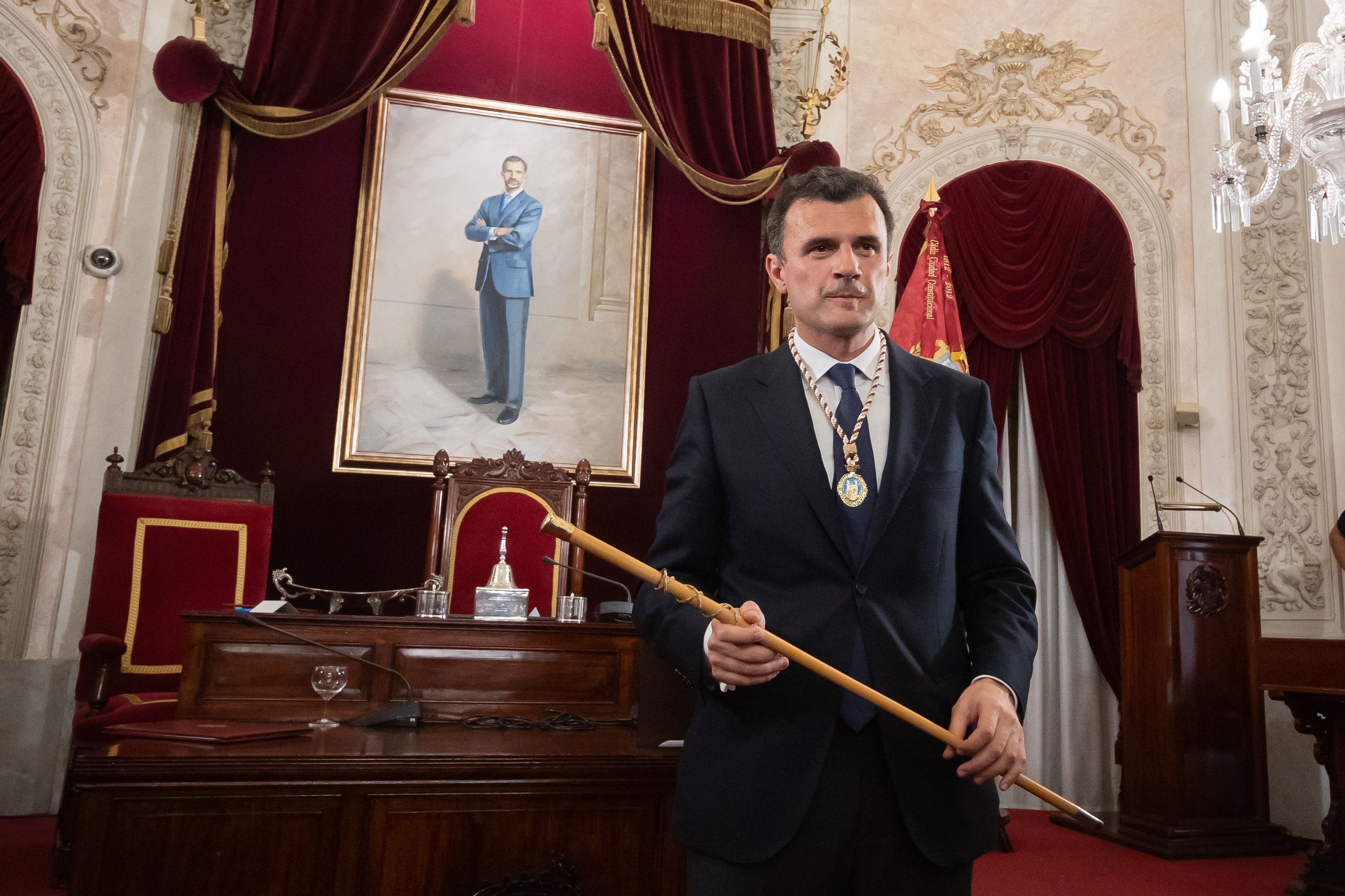 Pleno de investidura de Bruno García