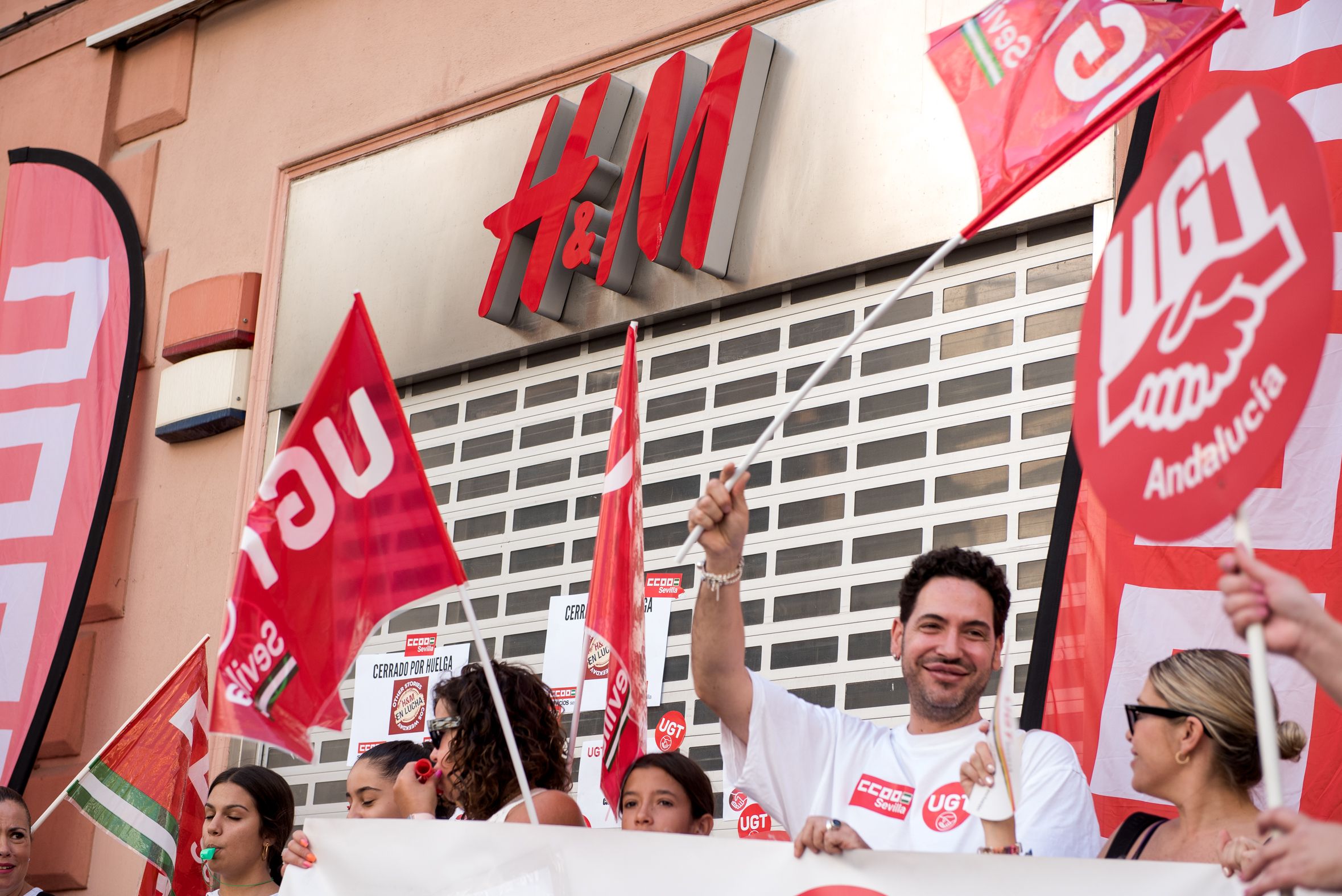 H&M CONCENTRACIÓN SEVILLA SINDICATOS 3