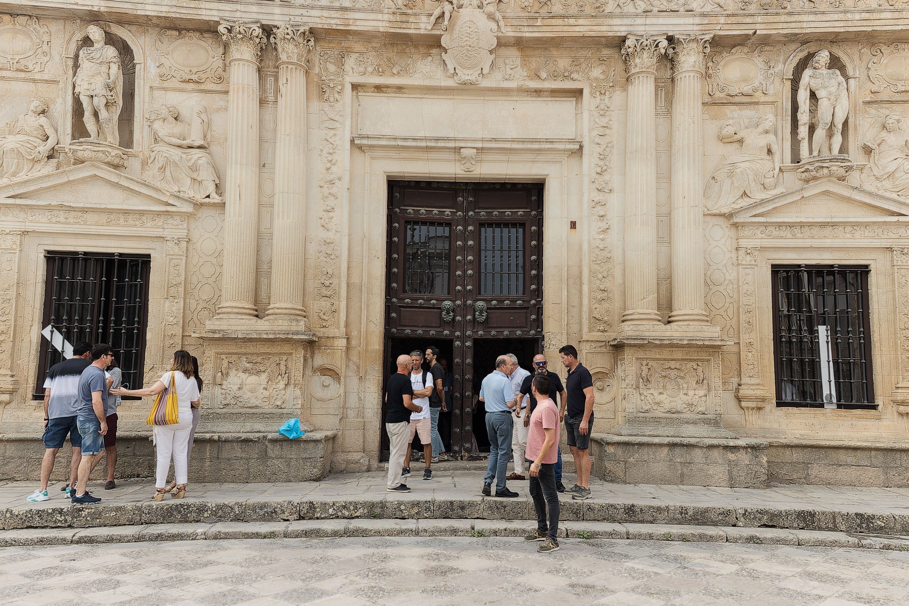 El Cabildo Viejo, repleto de empleados públicos del Ayuntamiento de Jerez en las últimas elecciones sindicales.