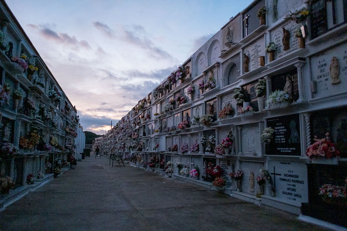 El cementerio de la localidad de Barbate, en una imagen de archivo.
