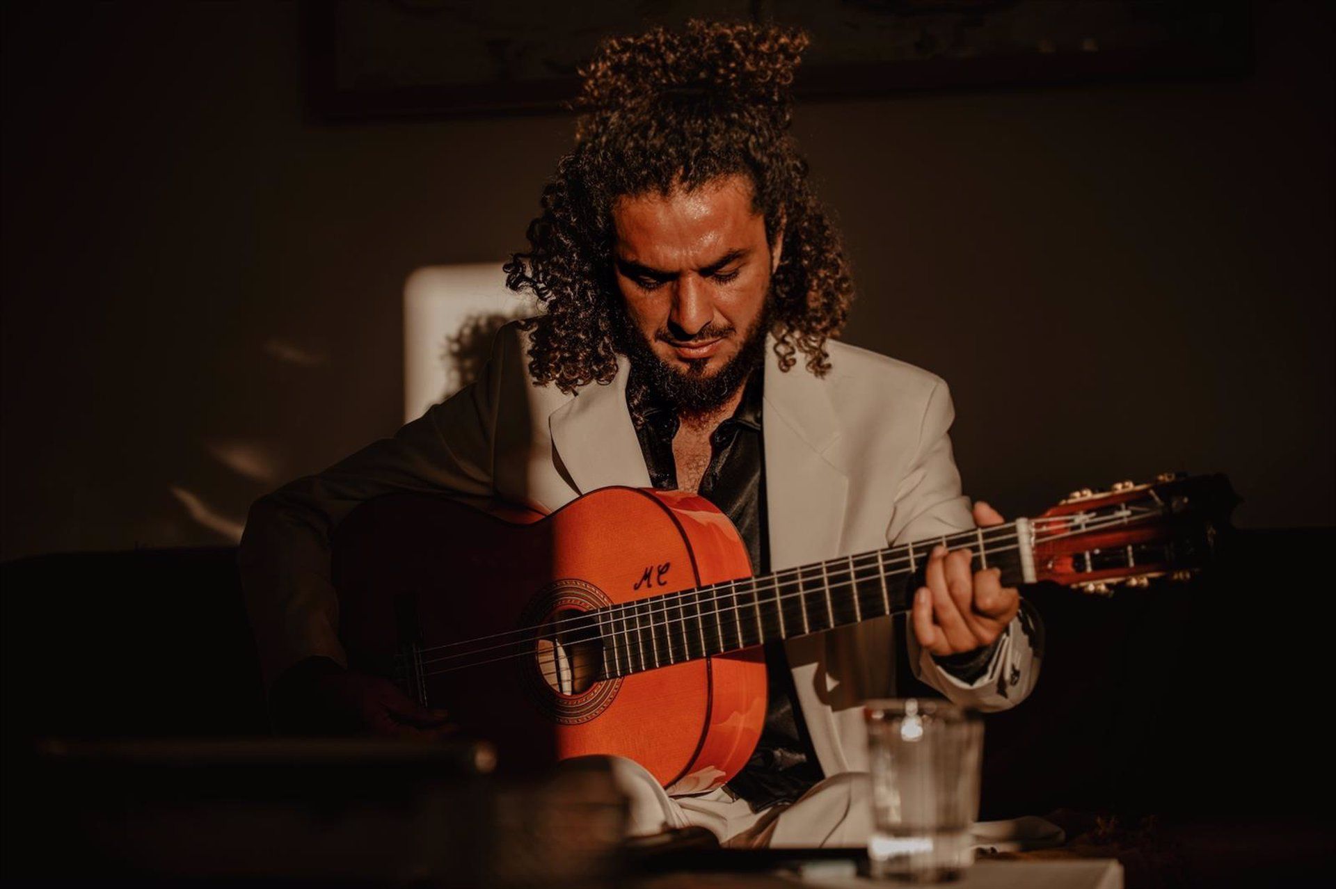 El músico y cantante cordobés Lin Cortés. 