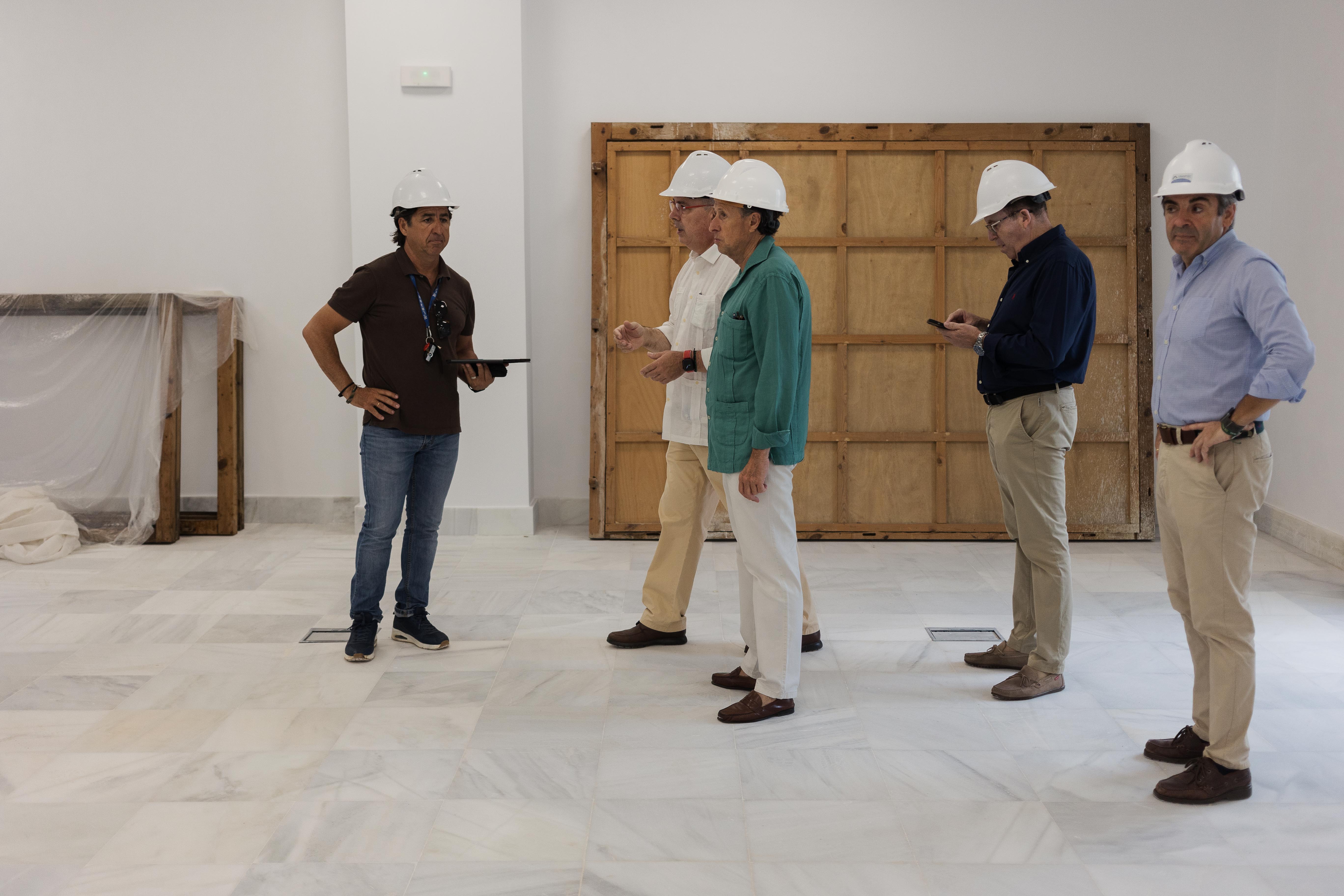 JOSE MARIA ROMAN VISITA PALACIO DEL MARQUES DE BORGHETTO 6