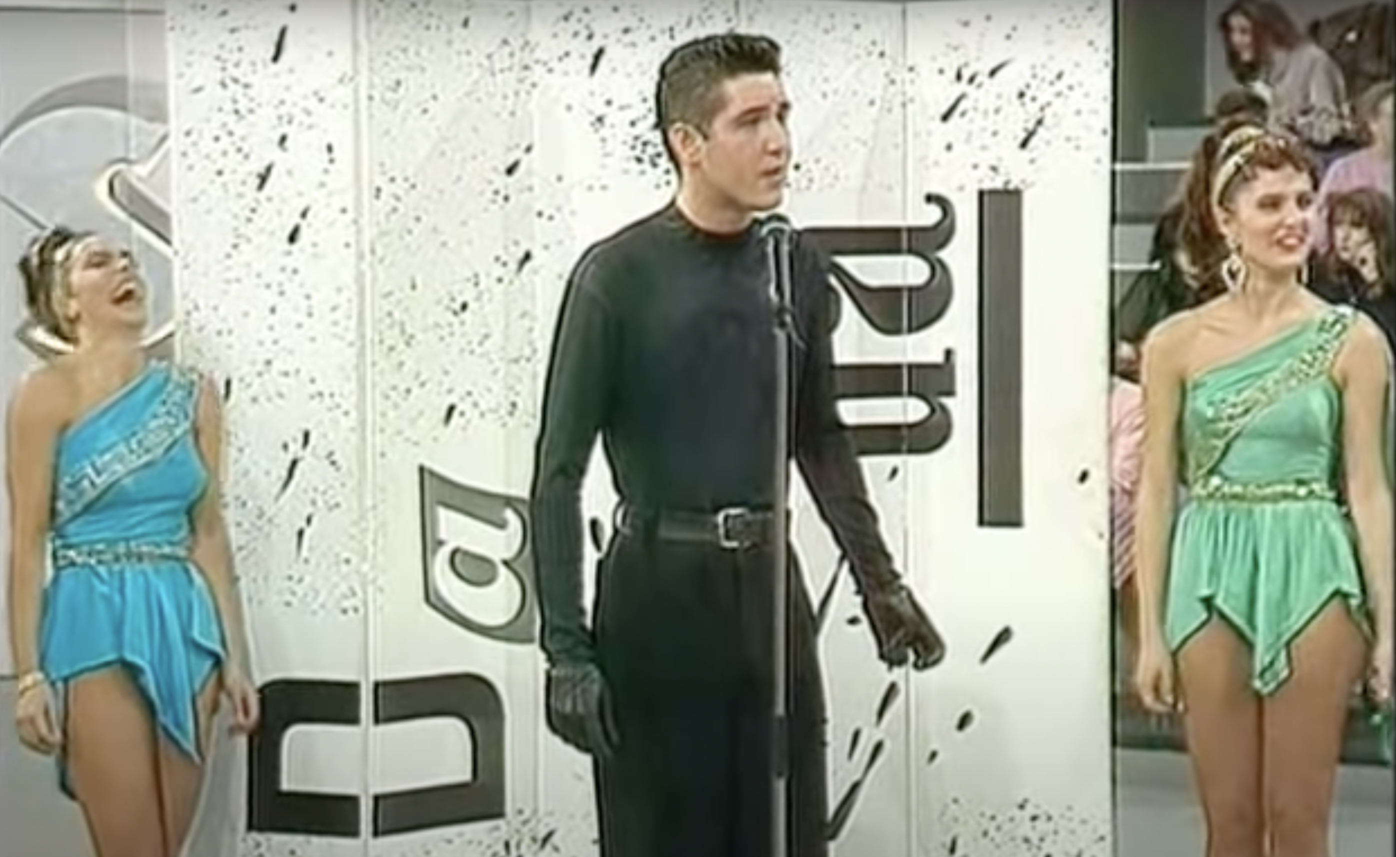 Ángel Garó, en el programa 'Un, dos, tres' años atrás.