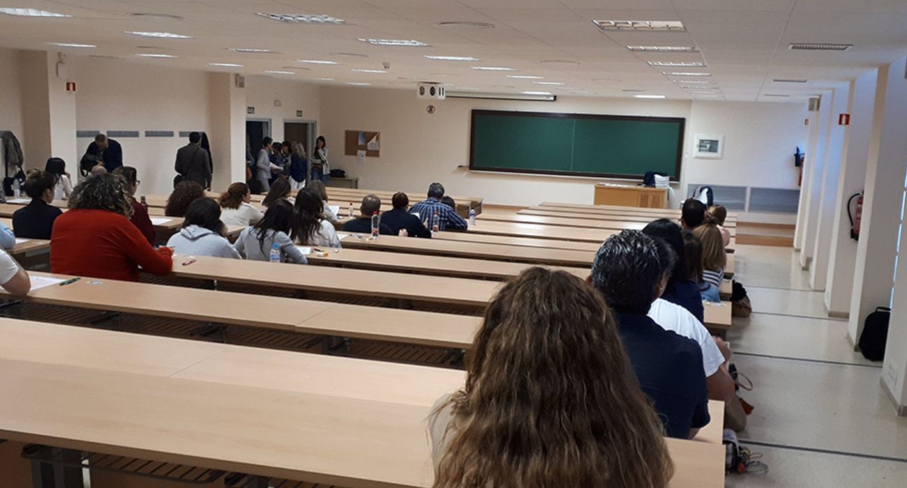 Imagen de archivo de unas oposiciones a docentes en Andalucía.