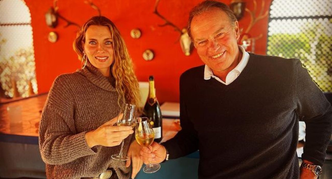 Bertín Osborne, junto a su hija Alejandra. Bertín Osborne, junto a su hija Alejandra.