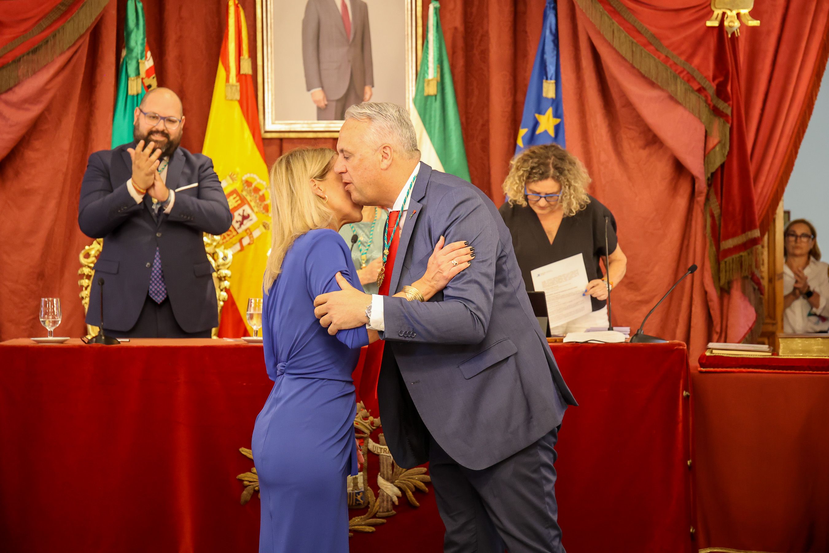 El pleno de investidura de Almudena Martínez