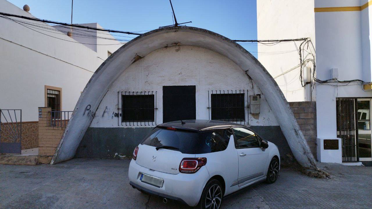 La casa túnel situada en la barriada Olivar de Rivero. La casa túnel situada en la barriada Olivar de Rivero.