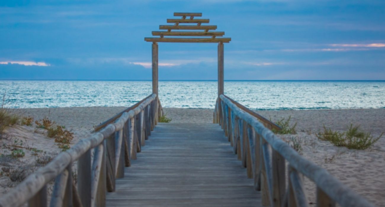 Una maravillosa imagen de la playa del Cañillo, que no tiene nada que envidiar a ninguna de Bali o el Caribe.   FOTO: TURISMO DE BARBATE