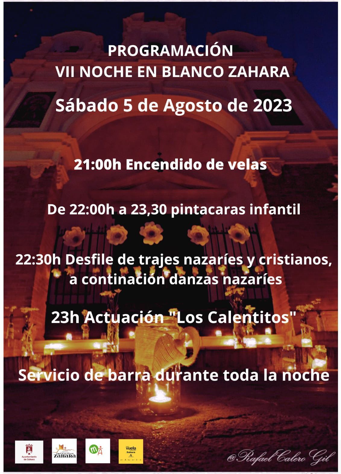 El programa de la 'Noche en Blanco' en Zahara de la Sierra