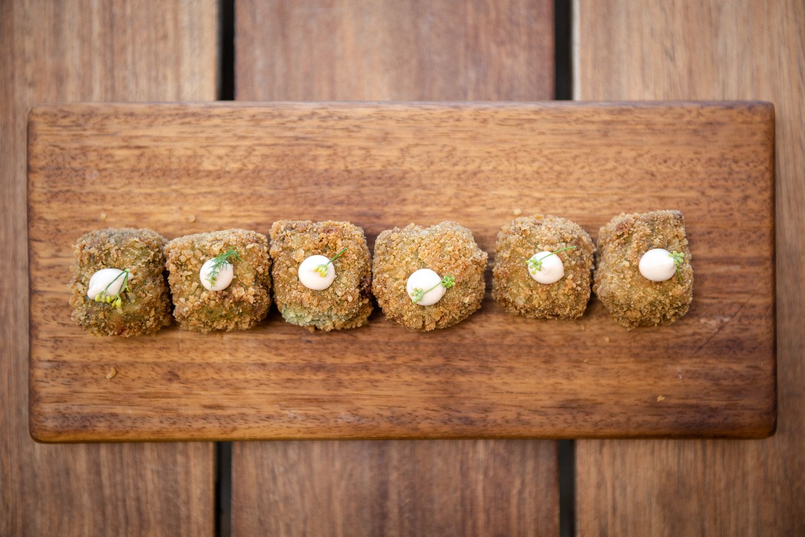 Propuesta de croquetas de Patría.   MAURI BUHIGAS
