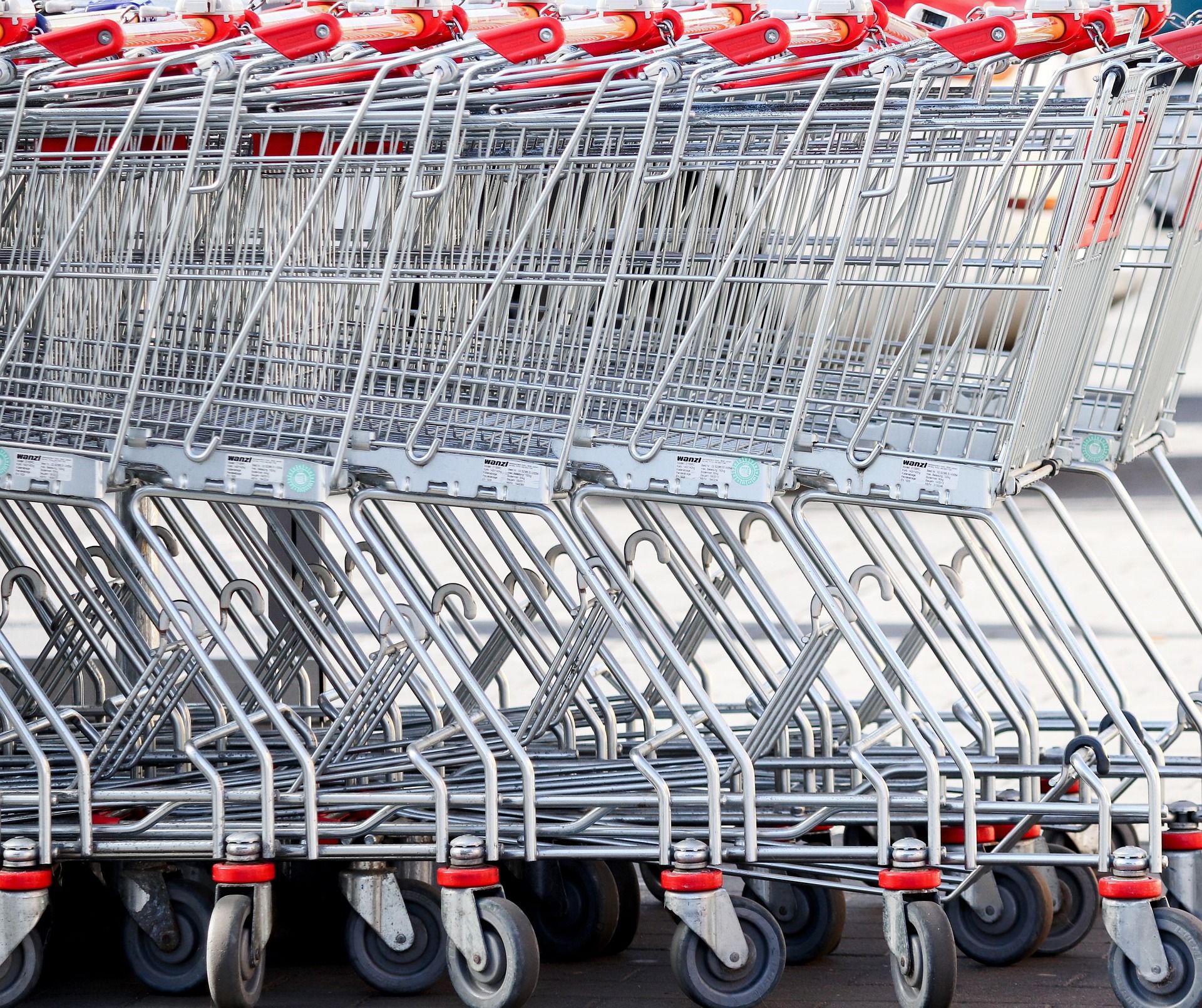 Carros de la compra, en una imagen de archivo.