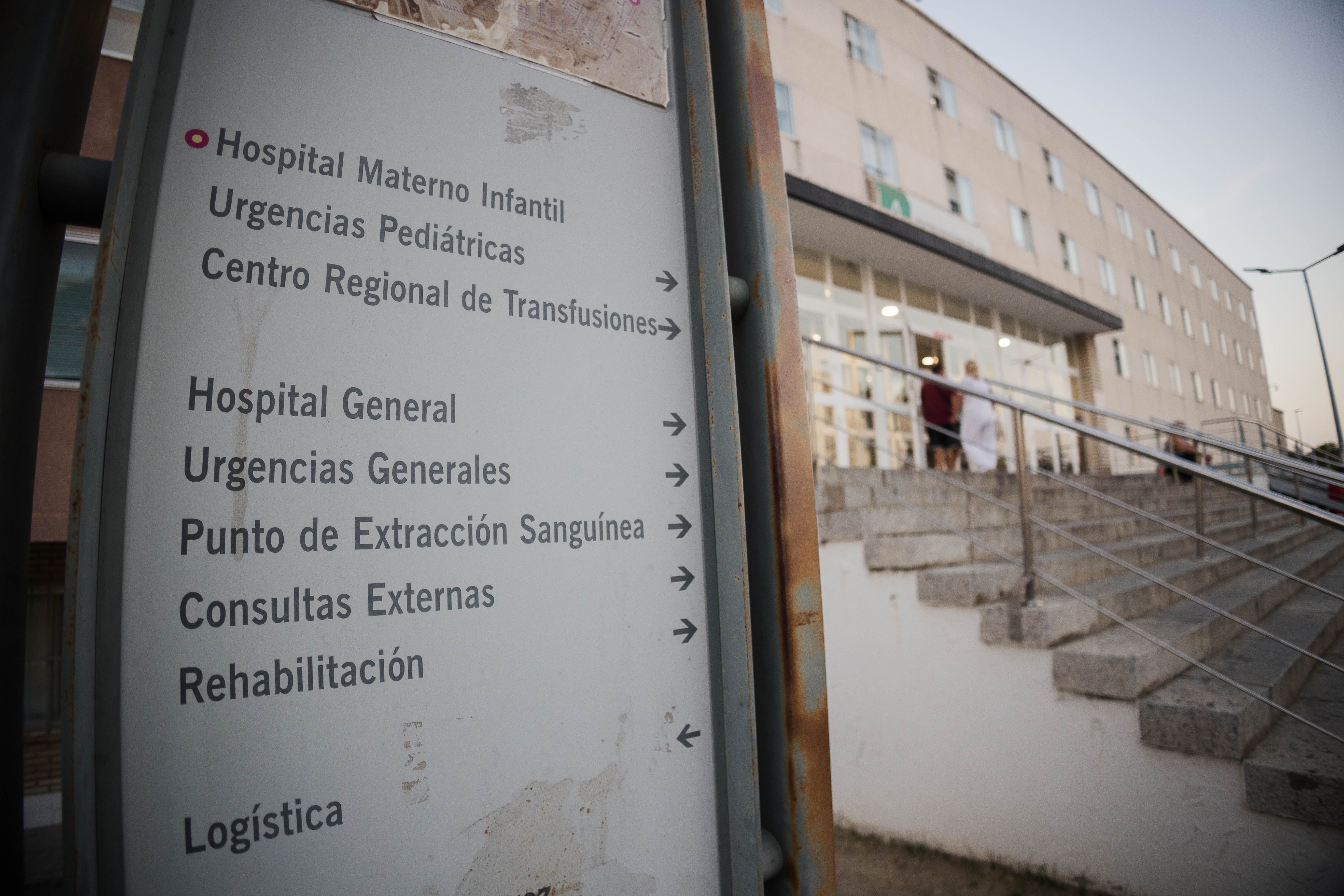 Imagen de la entrada del Hospital de Jerez del SAS. Imagen de la entrada del Hospital de Jerez del SAS.