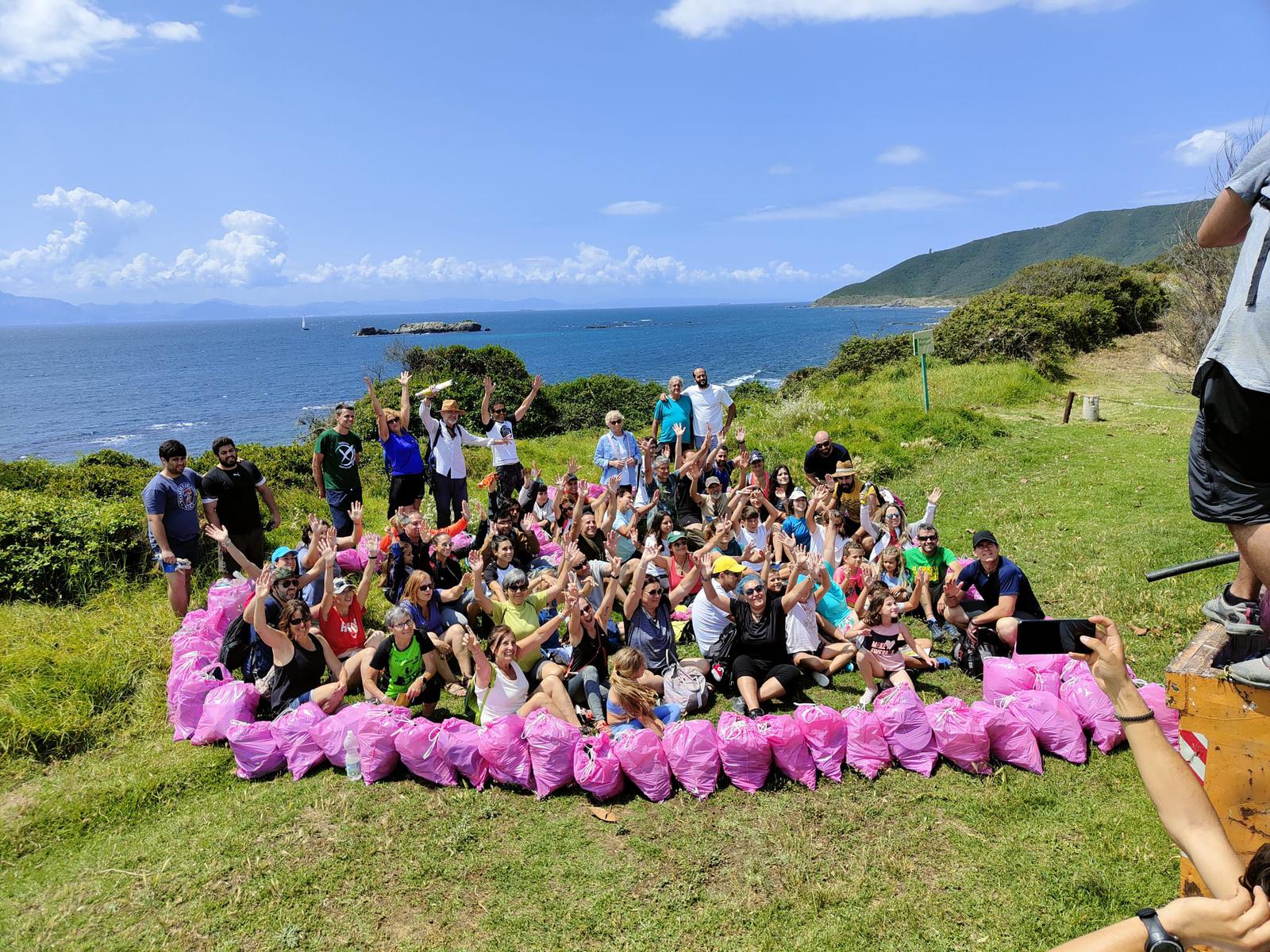 Una de las acciones de Pinkplogging.