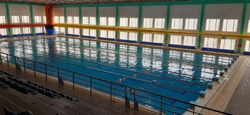 Piscina del complejo deportivo Ciudad de Cádiz. 