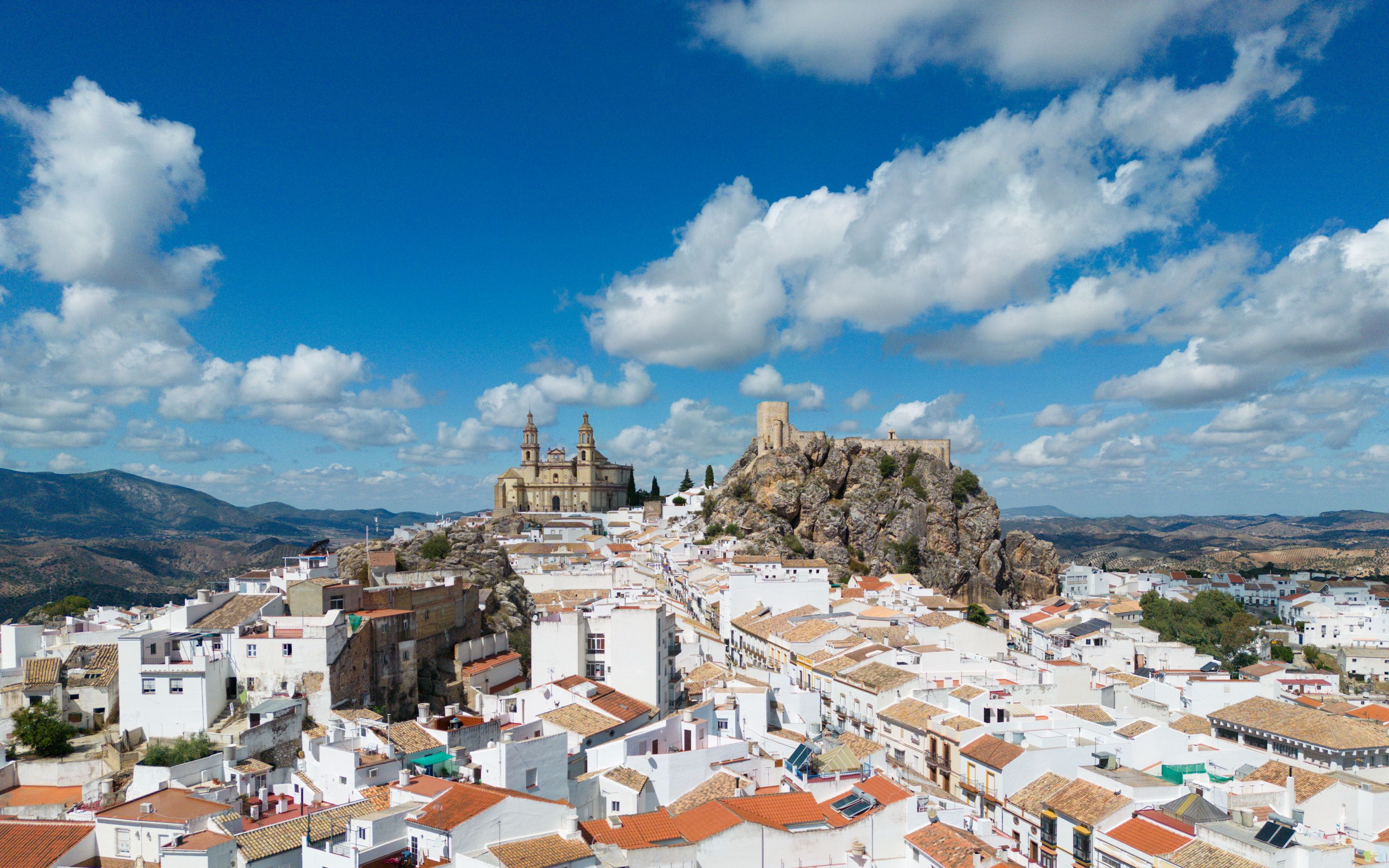 Vista panorámica de Olvera.