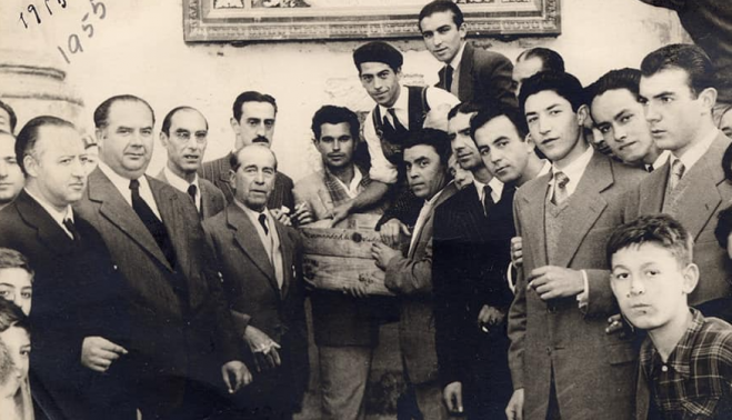 Una imagen de 1955.