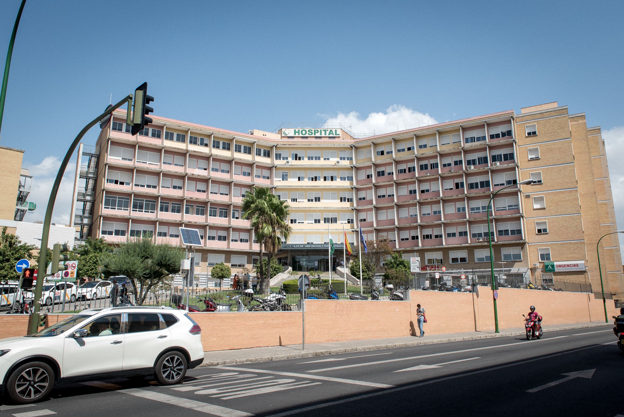 El Hospital Universitario Virgen del Rocío, en Sevilla. El Hospital Universitario Virgen del Rocío, en Sevilla.