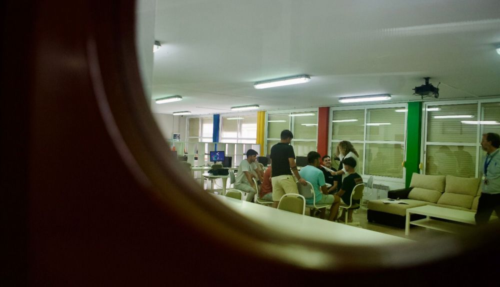 Un aula en un centro educativo de la Junta de Andalucía.