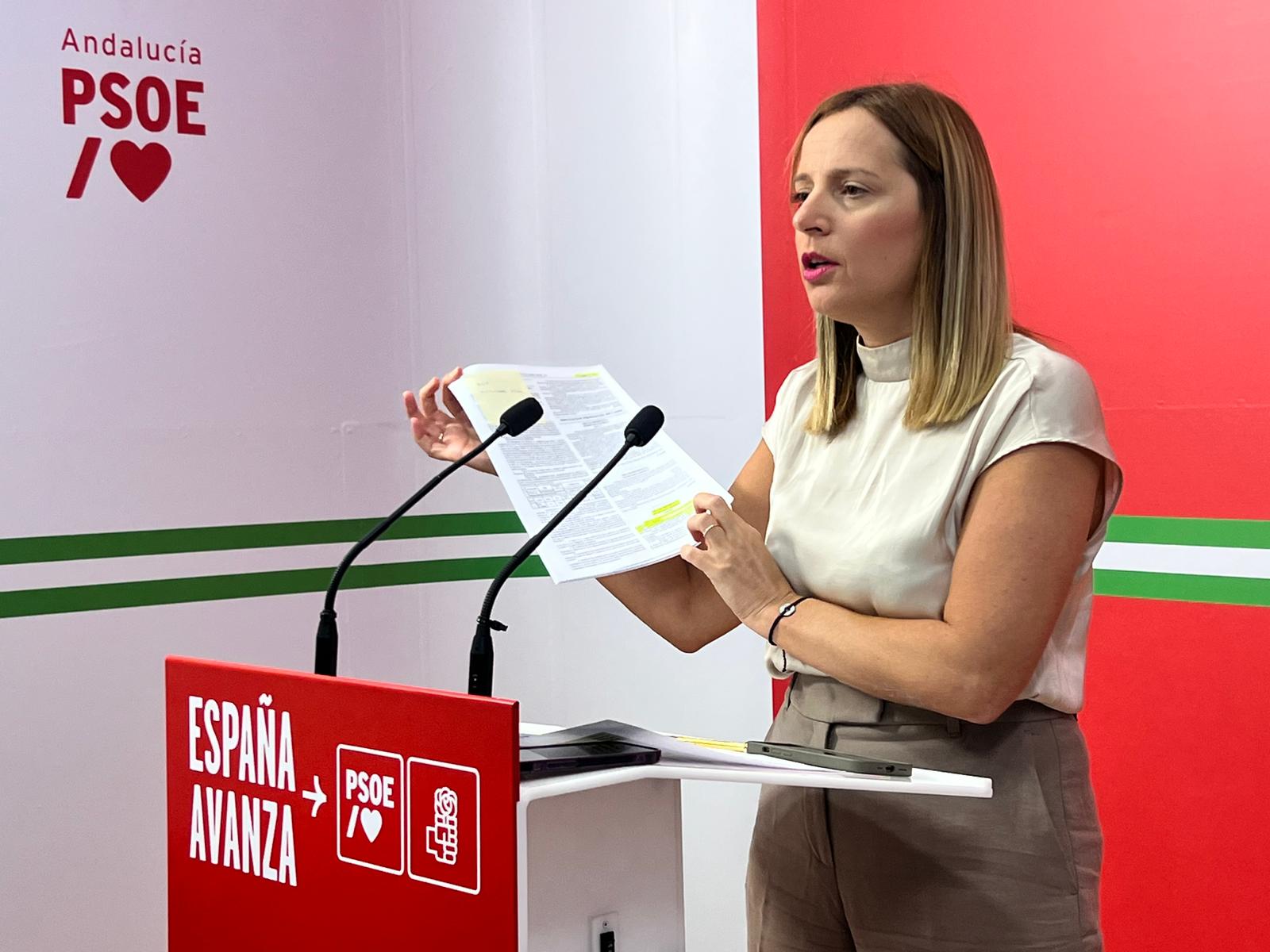 Ana Carrera. secretaria general del PSOE de Arcos.