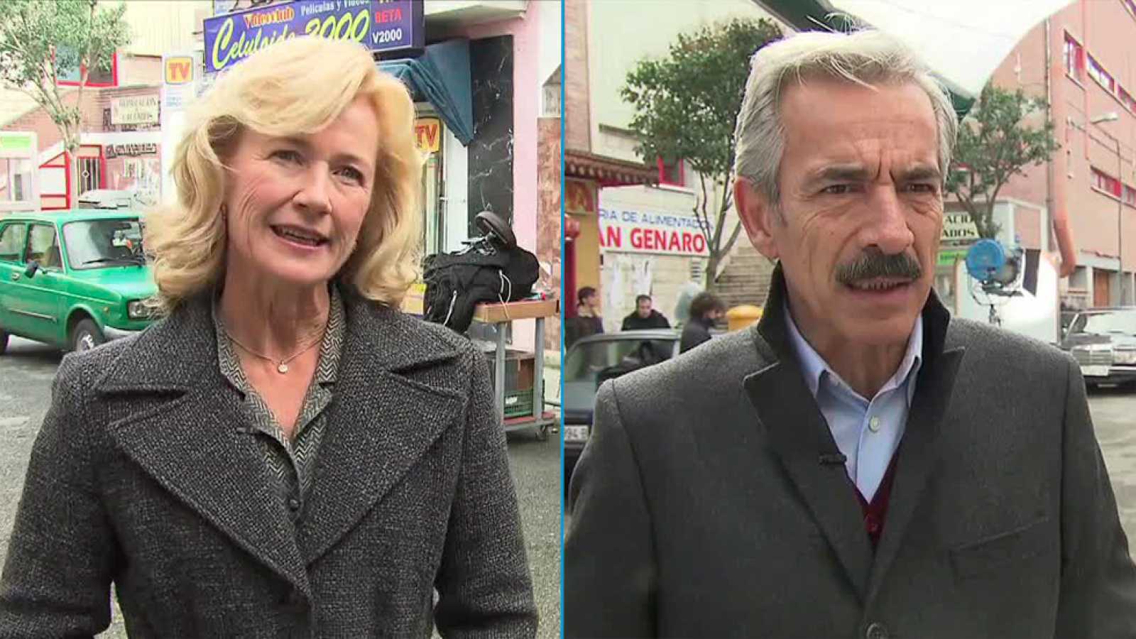 Ana Duato e Imanol Arias, en una imagen de TVE.