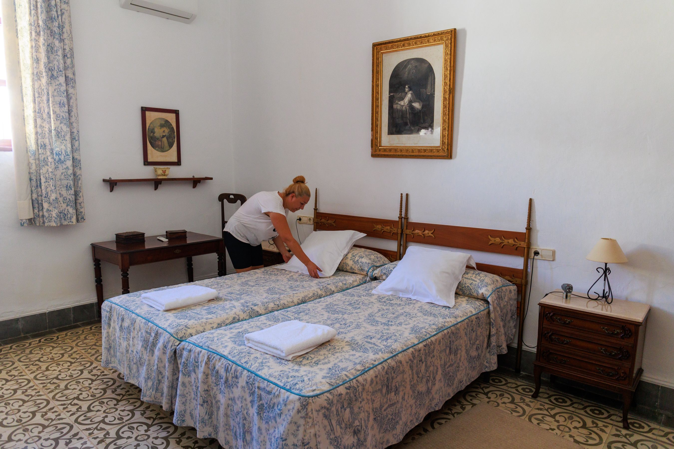 Una de las siete habitaciones.     JUAN CARLOS TORO