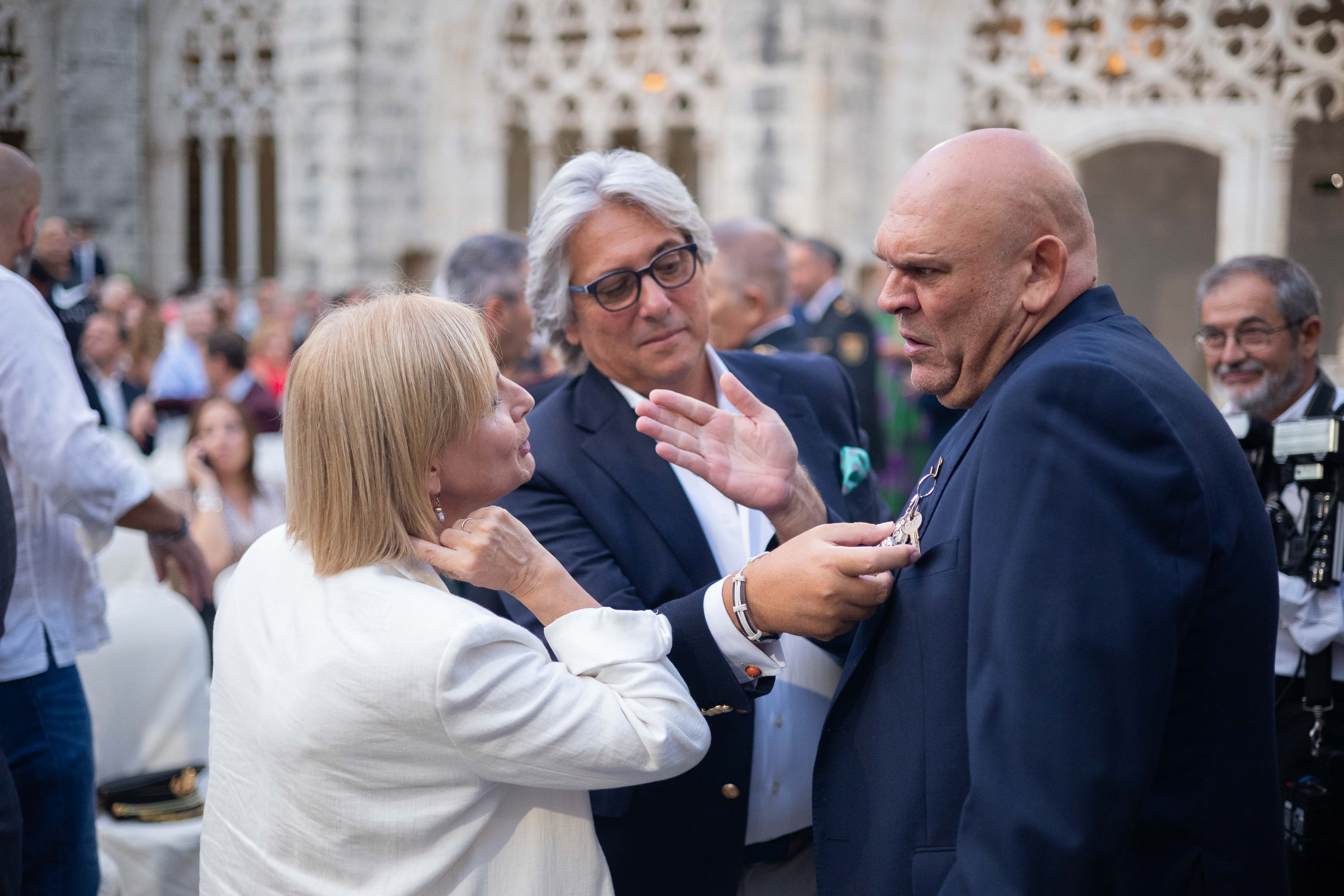 Luis Lara, a la derecha, con la alcaldesa de Jerez, en un acto reciente. Luis Lara, a la derecha, con la alcaldesa de Jerez, en un acto reciente.